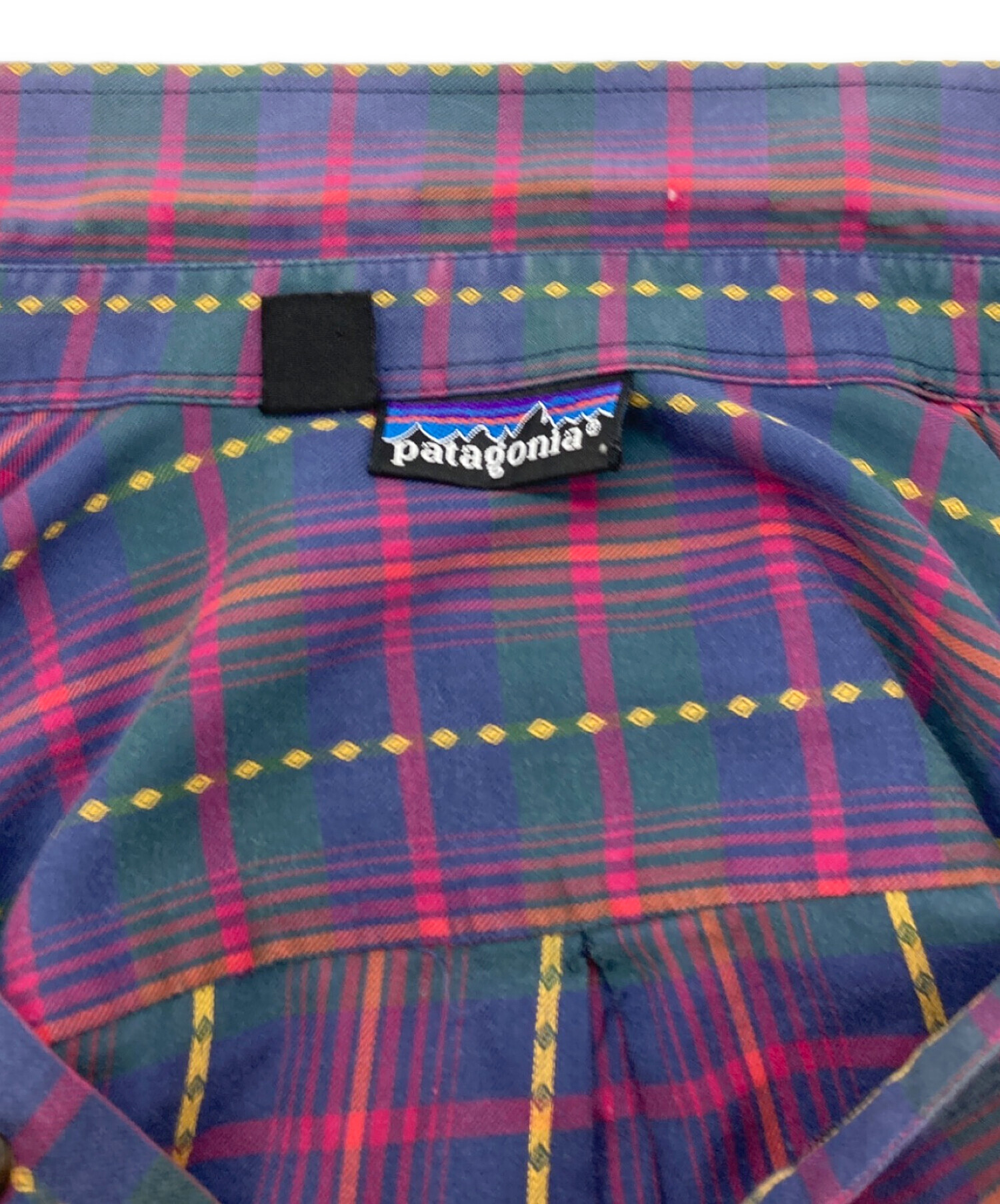 中古・古着通販】Patagonia (パタゴニア) 90s チェックシャツ パープル
