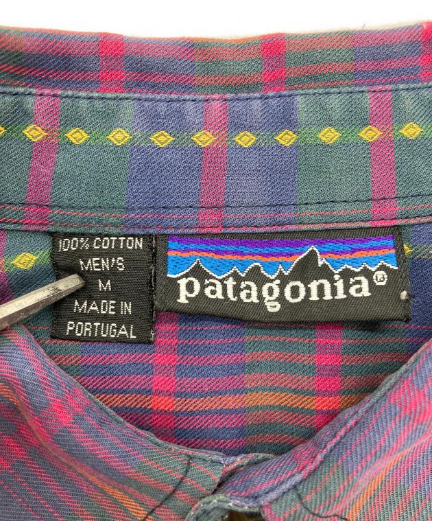 中古・古着通販】Patagonia (パタゴニア) 90s チェックシャツ パープル