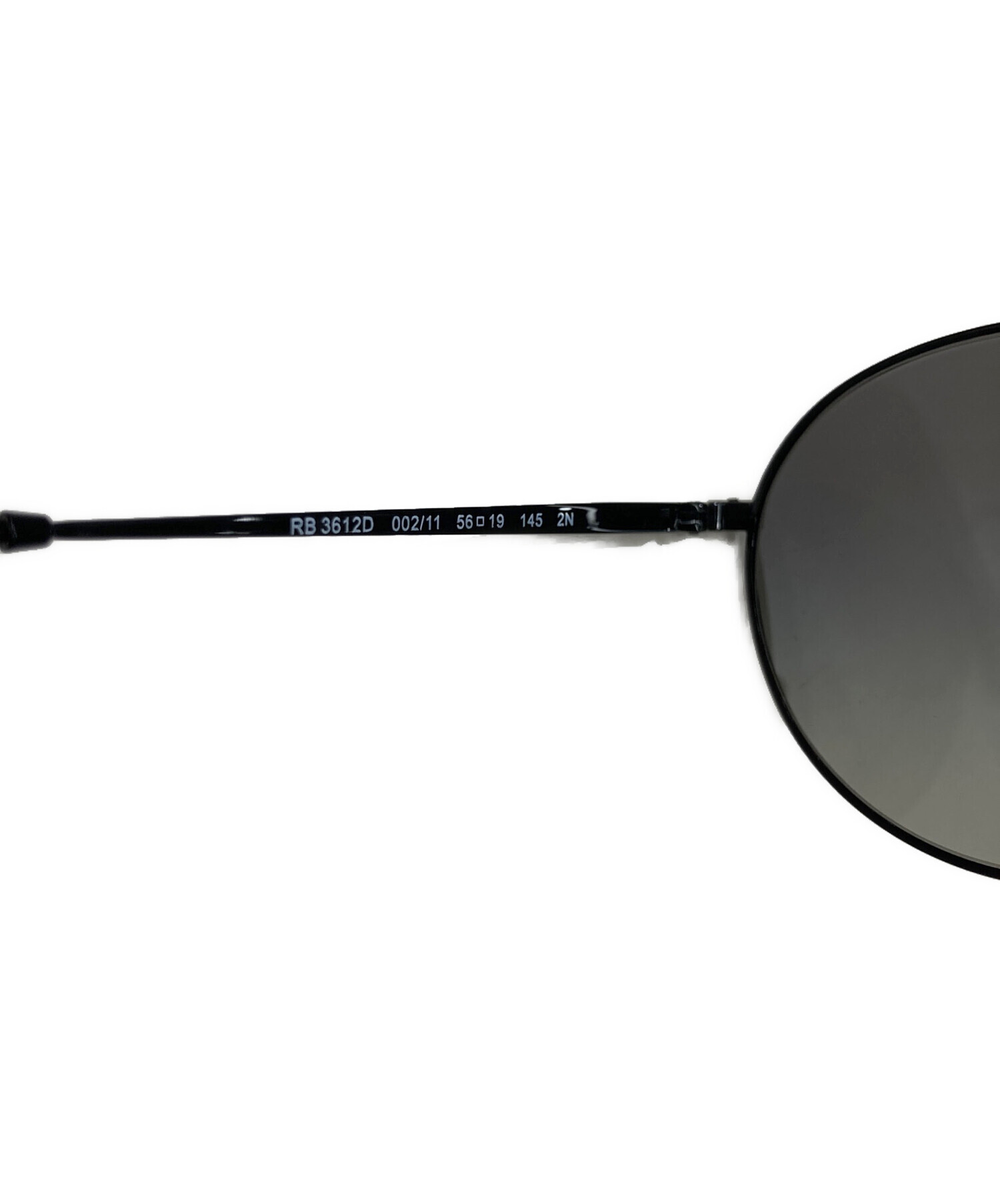 れ*ん様 【新品未使用】Ray-Ban サングラス ORB3612D 中古・古着通販】RAY-BAN (レイバン) サングラス ブラック サイズ:56