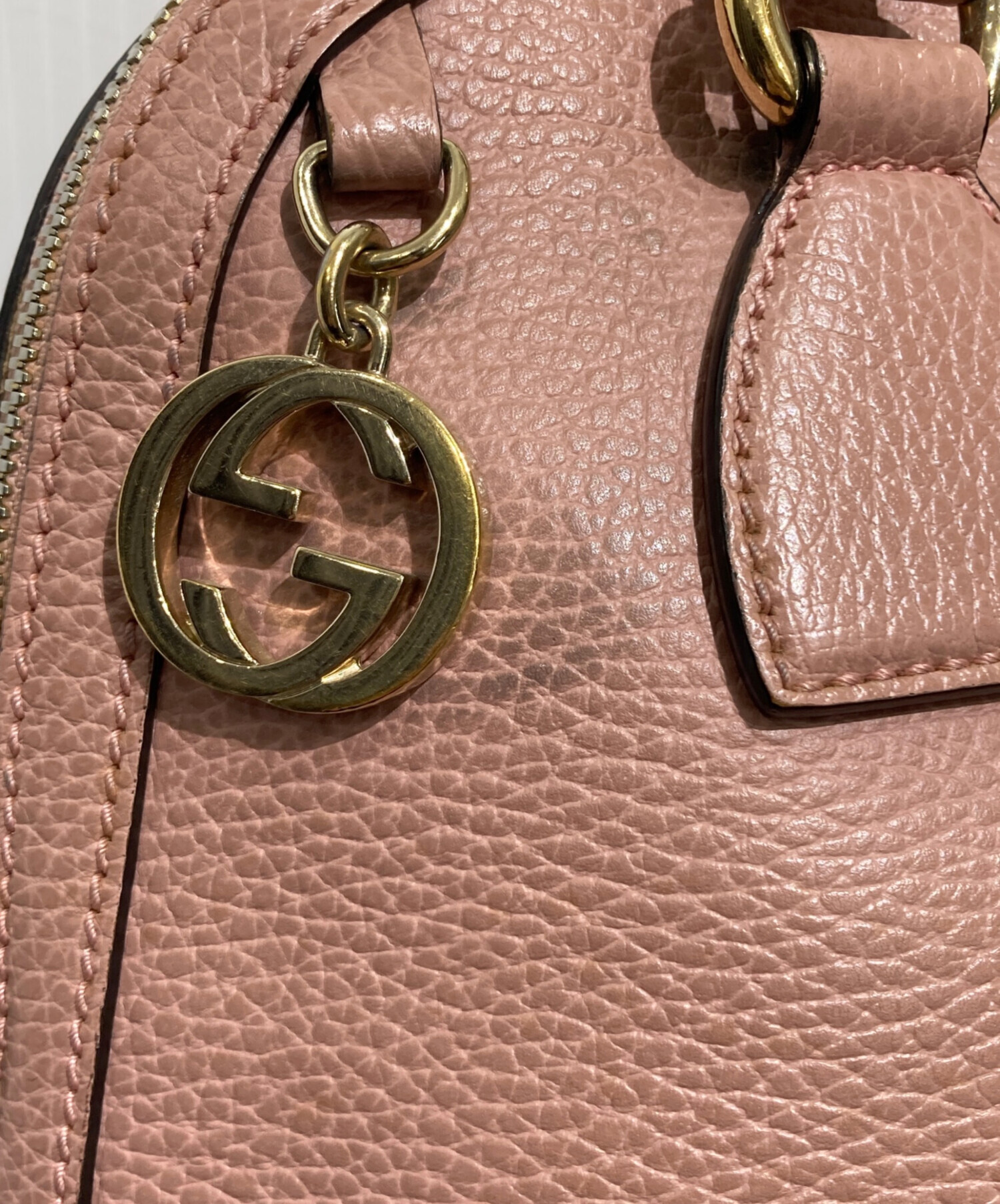 中古・古着通販】GUCCI (グッチ) インターロッキングG ハンドバッグ