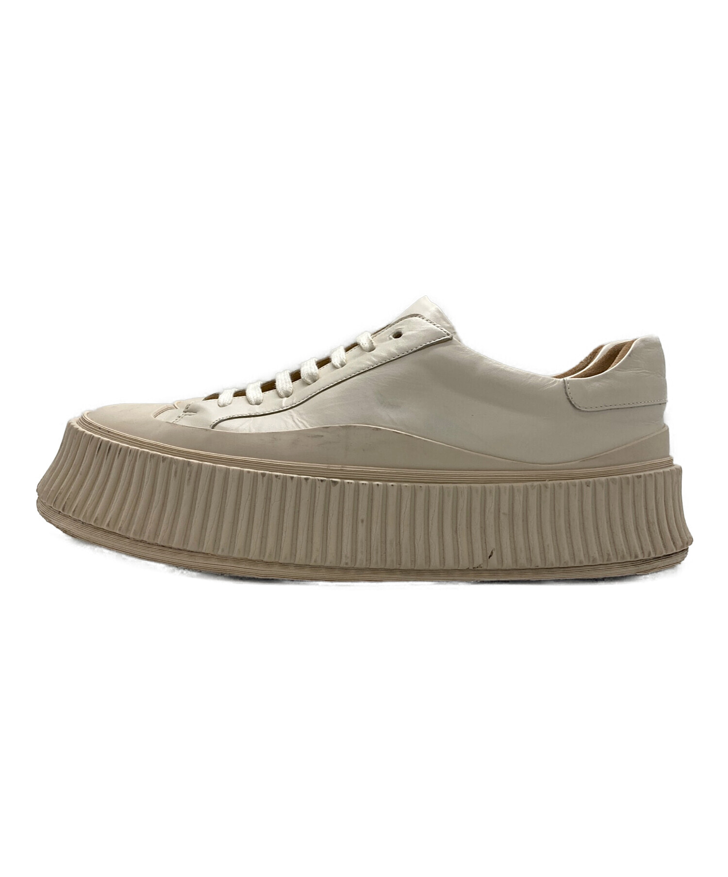 JIL SANDER プラットフォームスニーカー　期間限定値下げ中 中古・古着通販】JIL SANDER (ジルサンダー) プラットフォーム