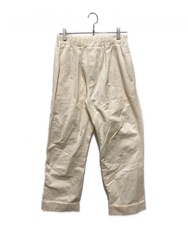 新品タグ付 マーガレットハウエル コットンリネンキュロットパンツ 2.9万 中古・古着通販】MARGARET HOWELL (マーガレットハウエル) ドライ