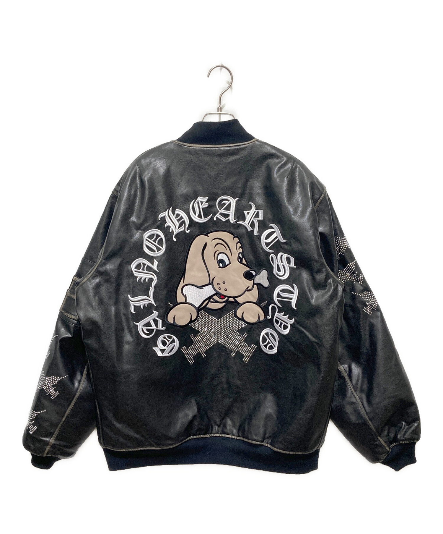 GALFY CRUTCH BRAND スタジャン 黒　ガルフィー 中古・古着通販】GALFY CRUTCH BRAND (ガルフィークラッチブランド