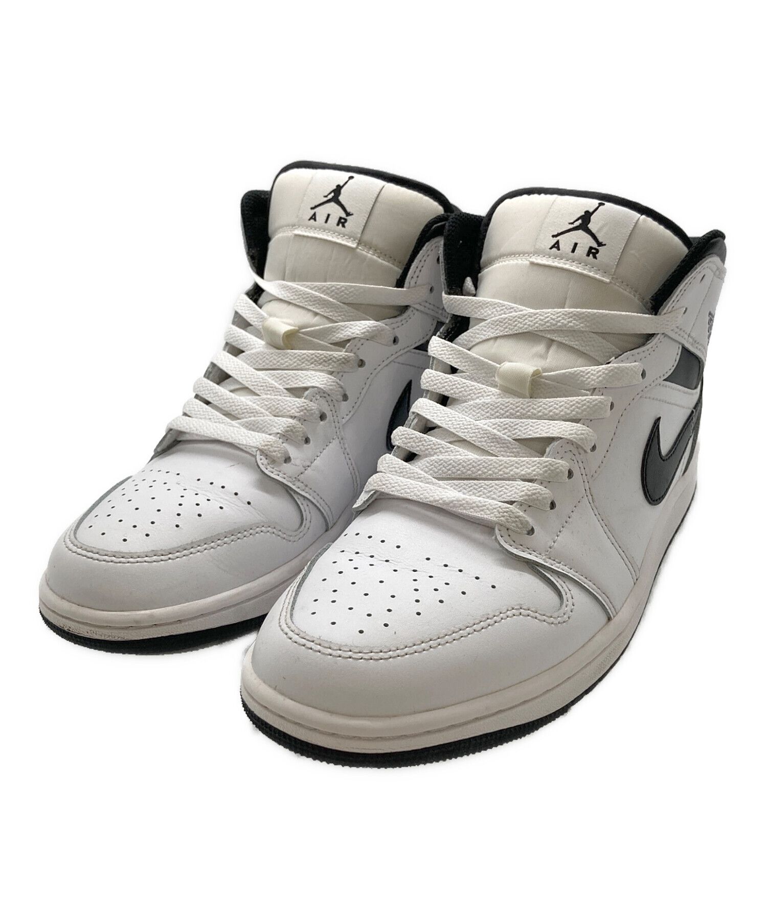 中古・古着通販】NIKE (ナイキ) ハイカットスニーカー ホワイト サイズ 