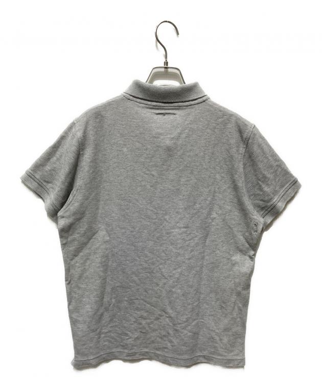 MARK&LONA マークアンドロナ ポロシャツ 半袖Tシャツ グレー 中古・古着通販】MARK&LONA (マークアンドロナ) レザーパッチ