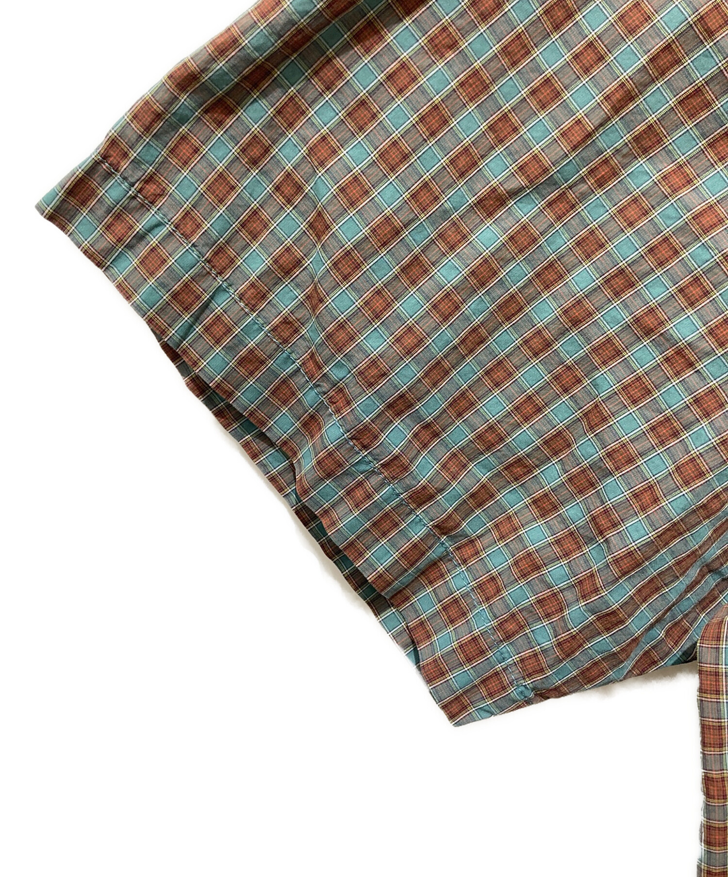 中古・古着通販】SUPREME (シュプリーム) Plaid S/S Shirt ブラウン 