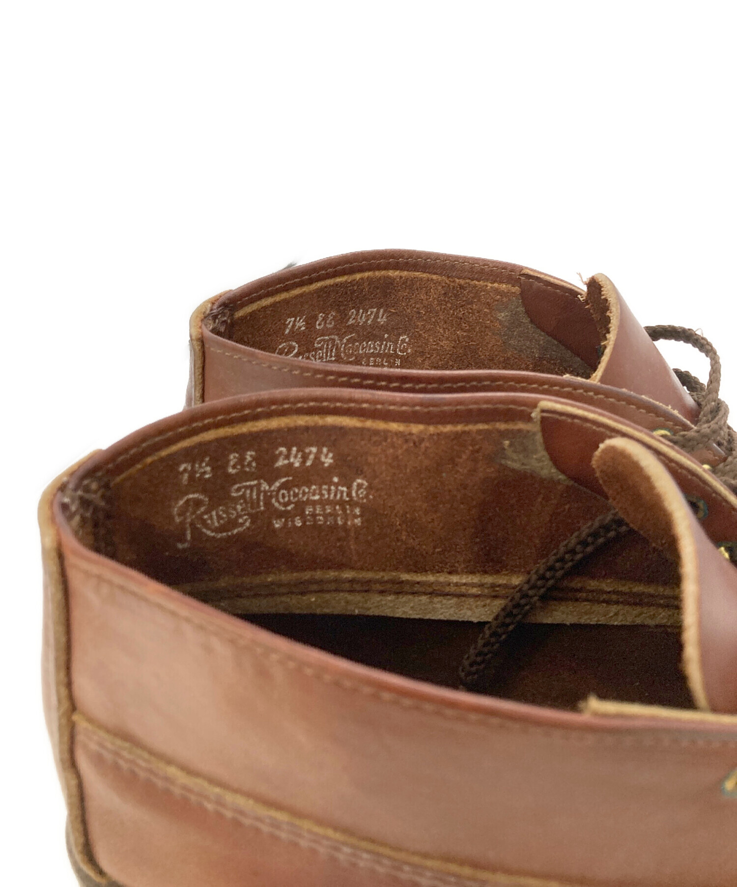 中古・古着通販】RUSSELL MOCCASIN (ラッセルモカシン) モカシンブーツ