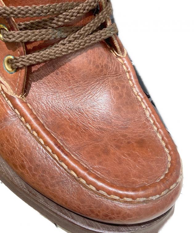 中古希少ラッセルモカシン28センチ　ローファー 9D ブラウン 中古・古着通販】RUSSELL MOCCASIN (ラッセルモカシン) モカシンブーツ