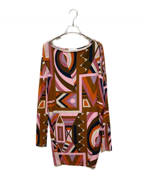 中古・古着通販】Emilio Pucci (エミリオ プッチ) 総柄ワンピース