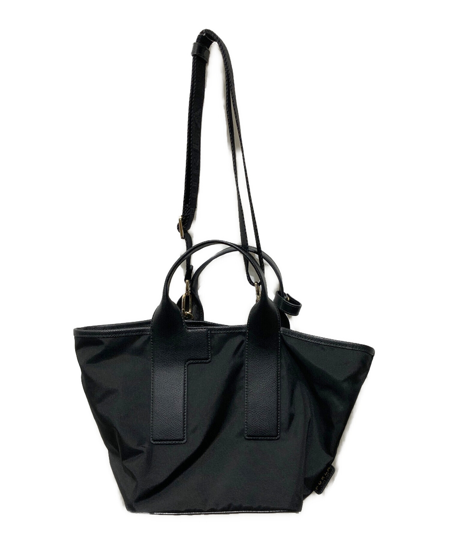 中古・古着通販】FURLA (フルラ) 2WAYバッグ ブラック｜ブランド・古着