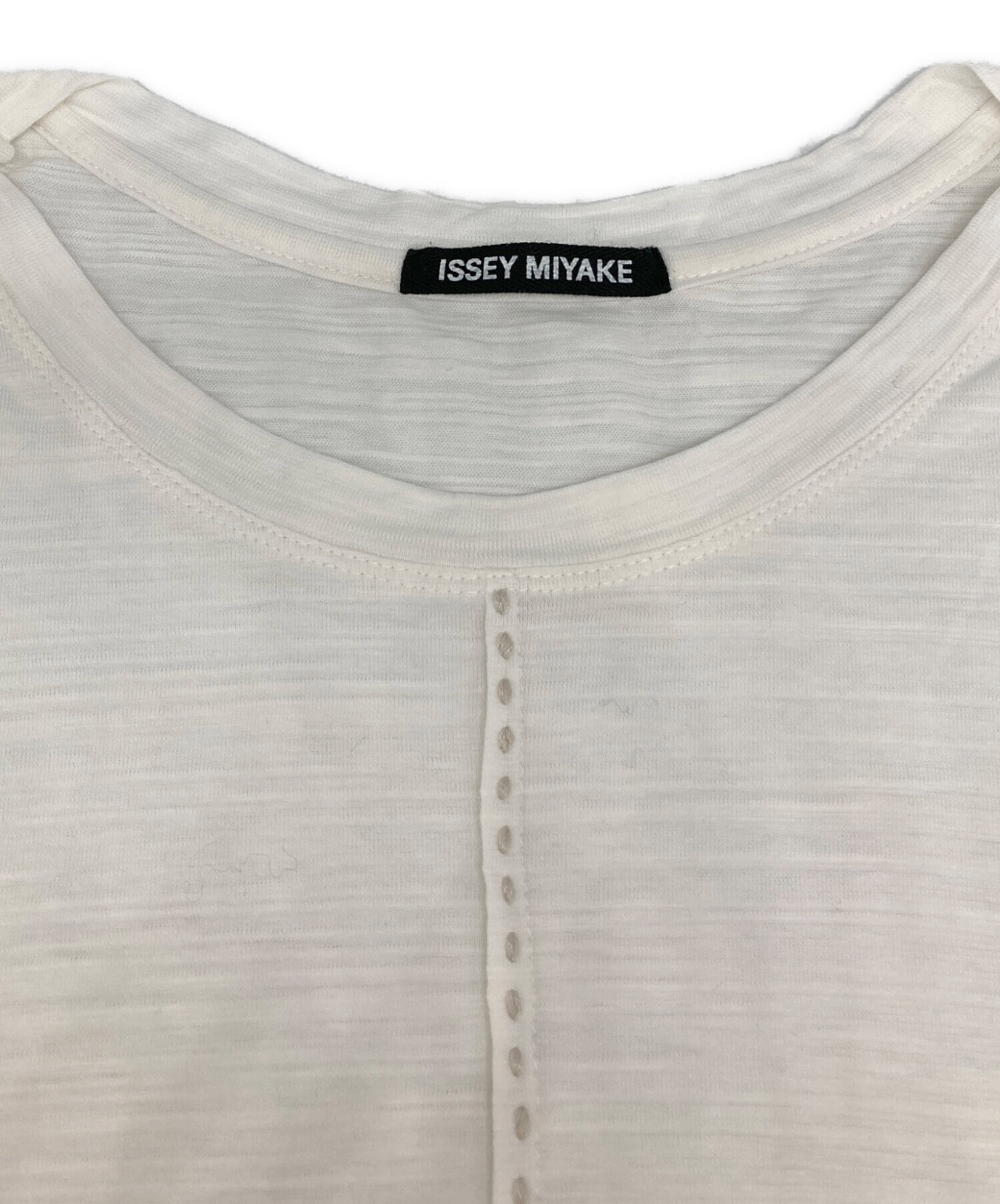 中古・古着通販】ISSEY MIYAKE (イッセイミヤケ) 半袖カットソー