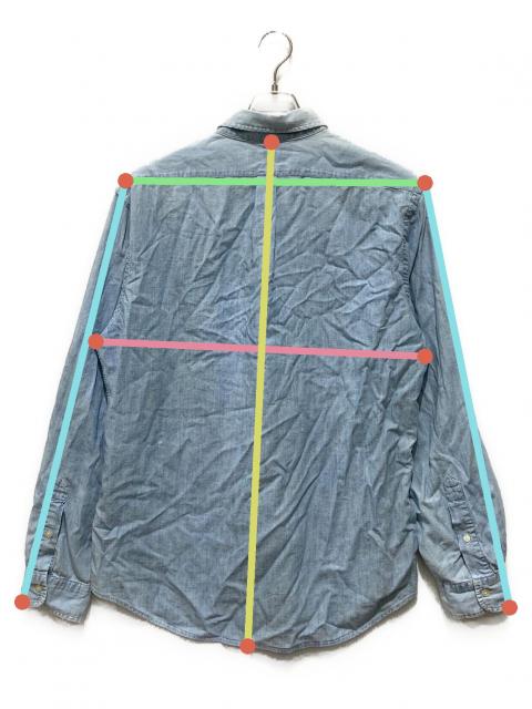 ポロラルフローレン Chambray Windbreaker ポニー刺繍 中古・古着通販】RALPH LAUREN (ラルフローレン) ポニー刺繍