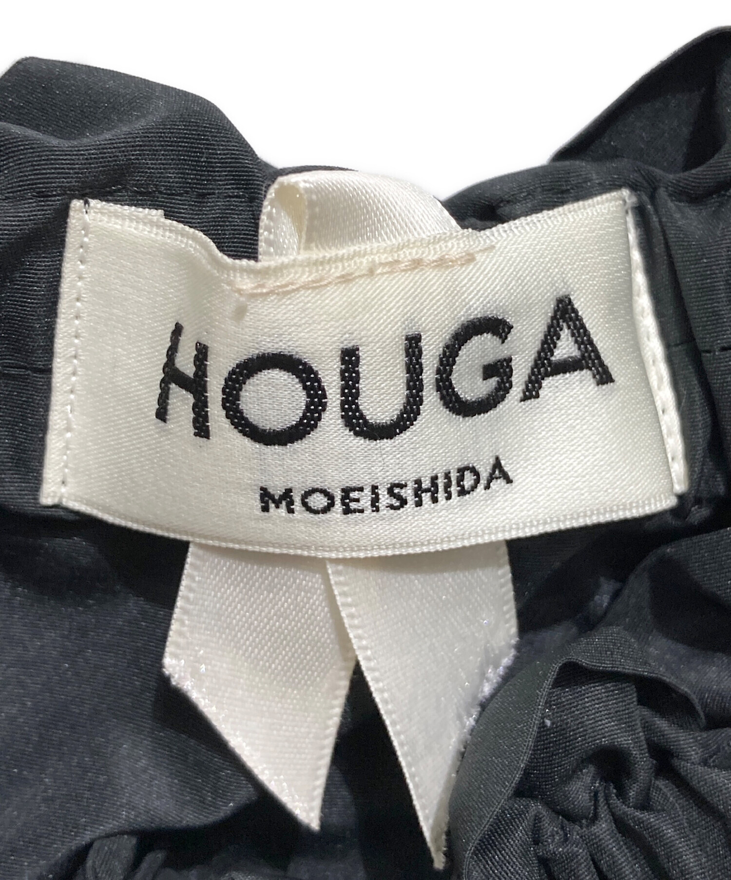 中古・古着通販】HOUGA MOEISHIDA (ホウガ) ワンピース ブラック
