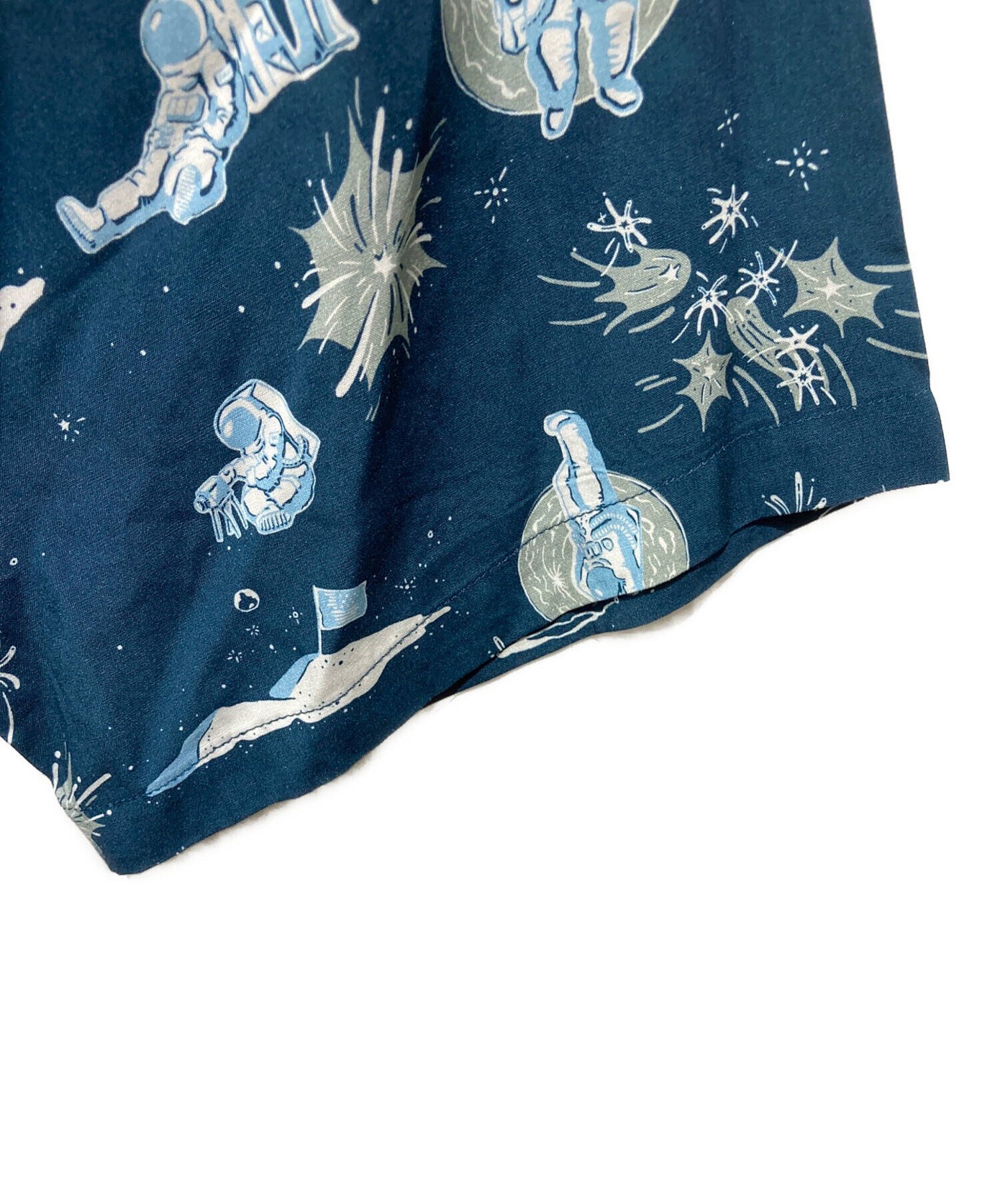 ダンシャリマン 中古・古着通販】DAN (ダン) Space Aloha Shirt ネイビー サイズ:M