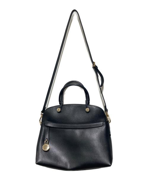 FURLA ※未使用品 中古・古着通販】FURLA (フルラ) パイパーSショルダーバッグ ブラック