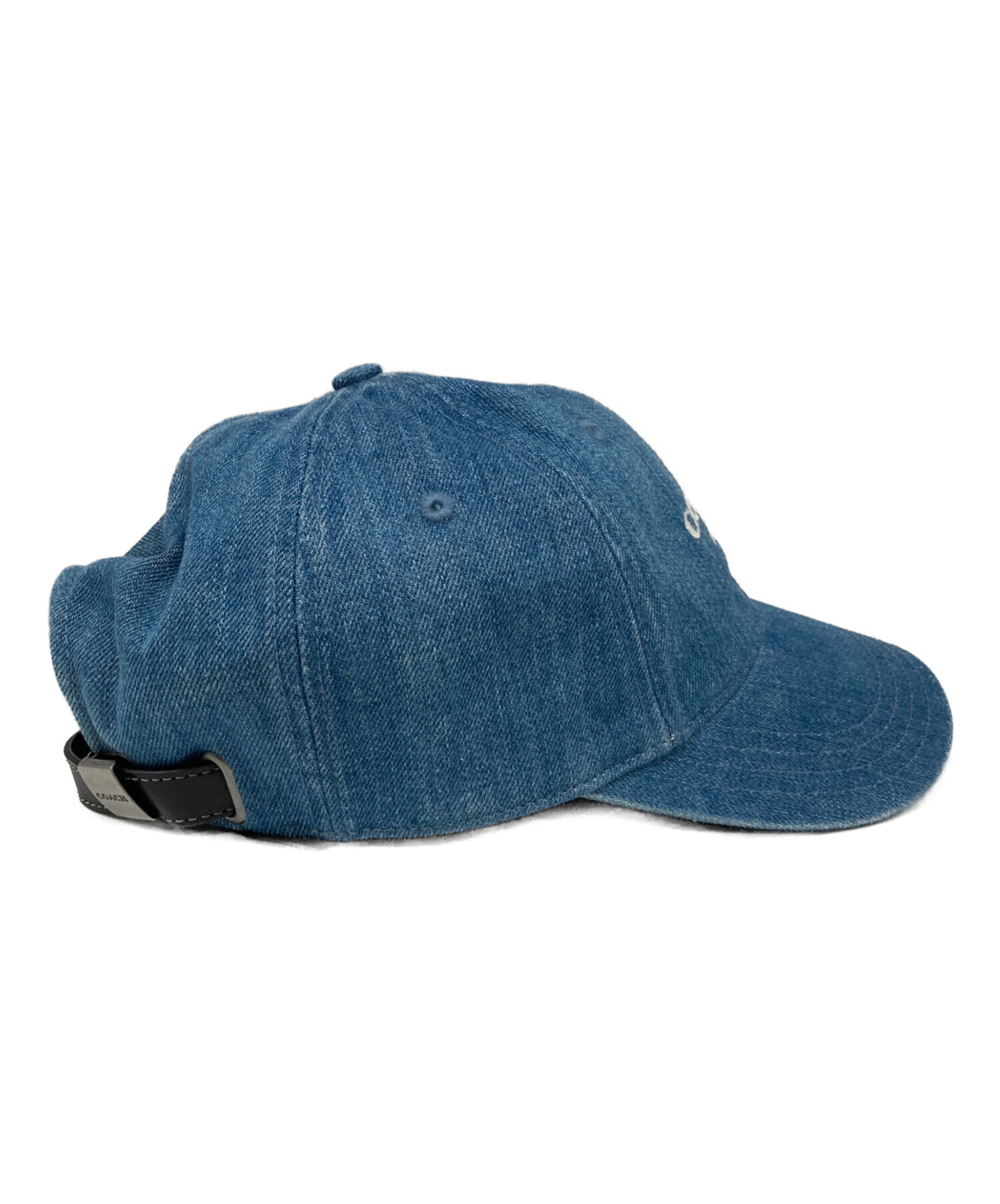 中古・古着通販】COACH (コーチ) ロゴ デニム ベースボール キャップ