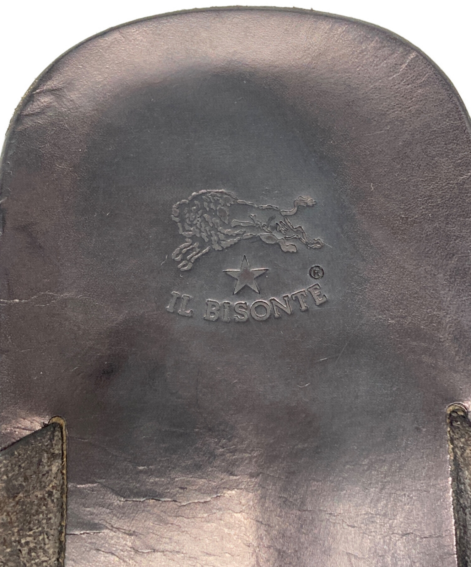 バ*ー様 IL BISONTE イルビゾンテ レザーサンダル 本革 41 イタリ 中古・古着通販】IL BISONTE (イル ビゾンテ) ビーチレザーサンダル