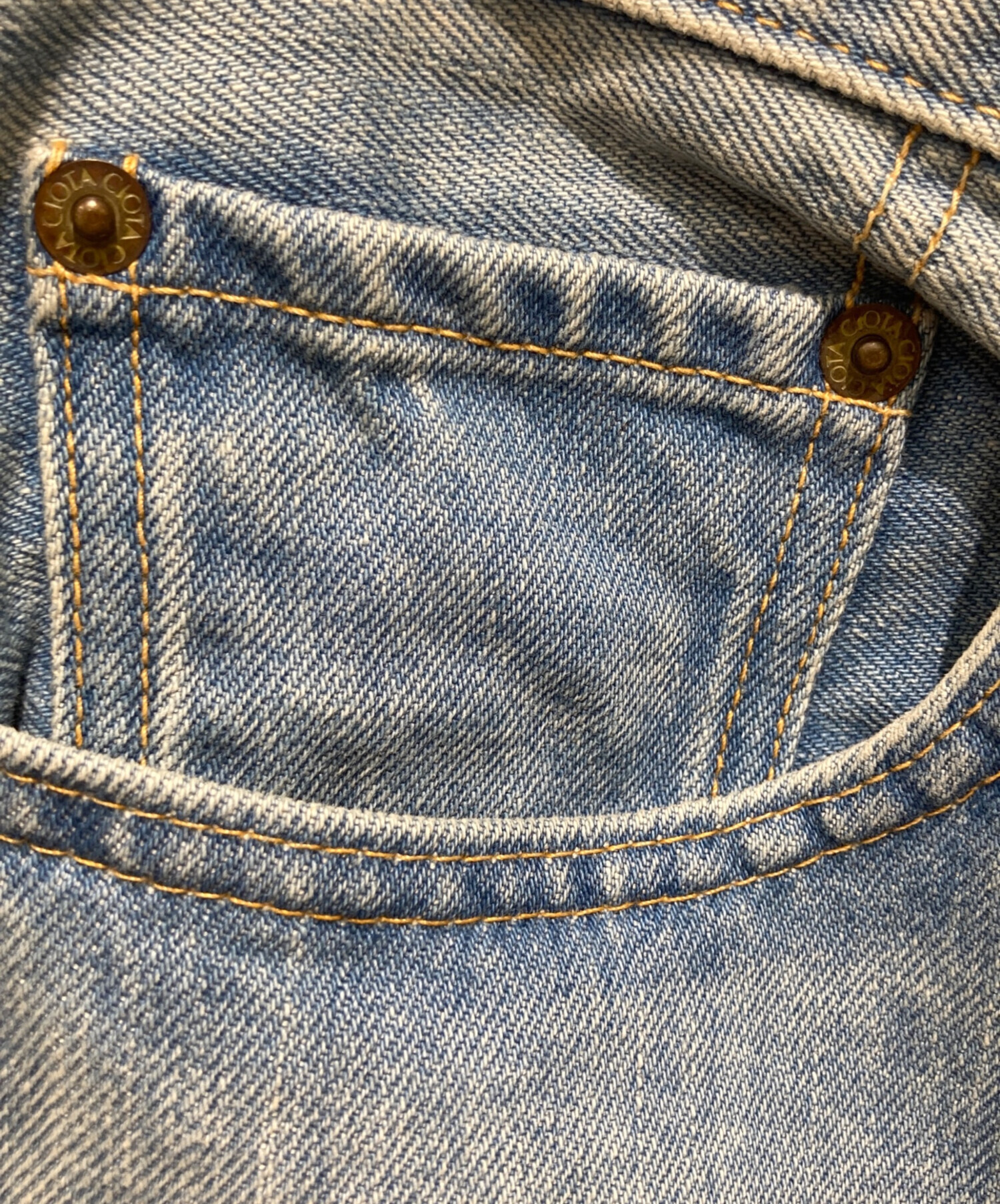 中古・古着通販】CIOTA (シオタ) 本藍 スビンコットン 13,5oz
