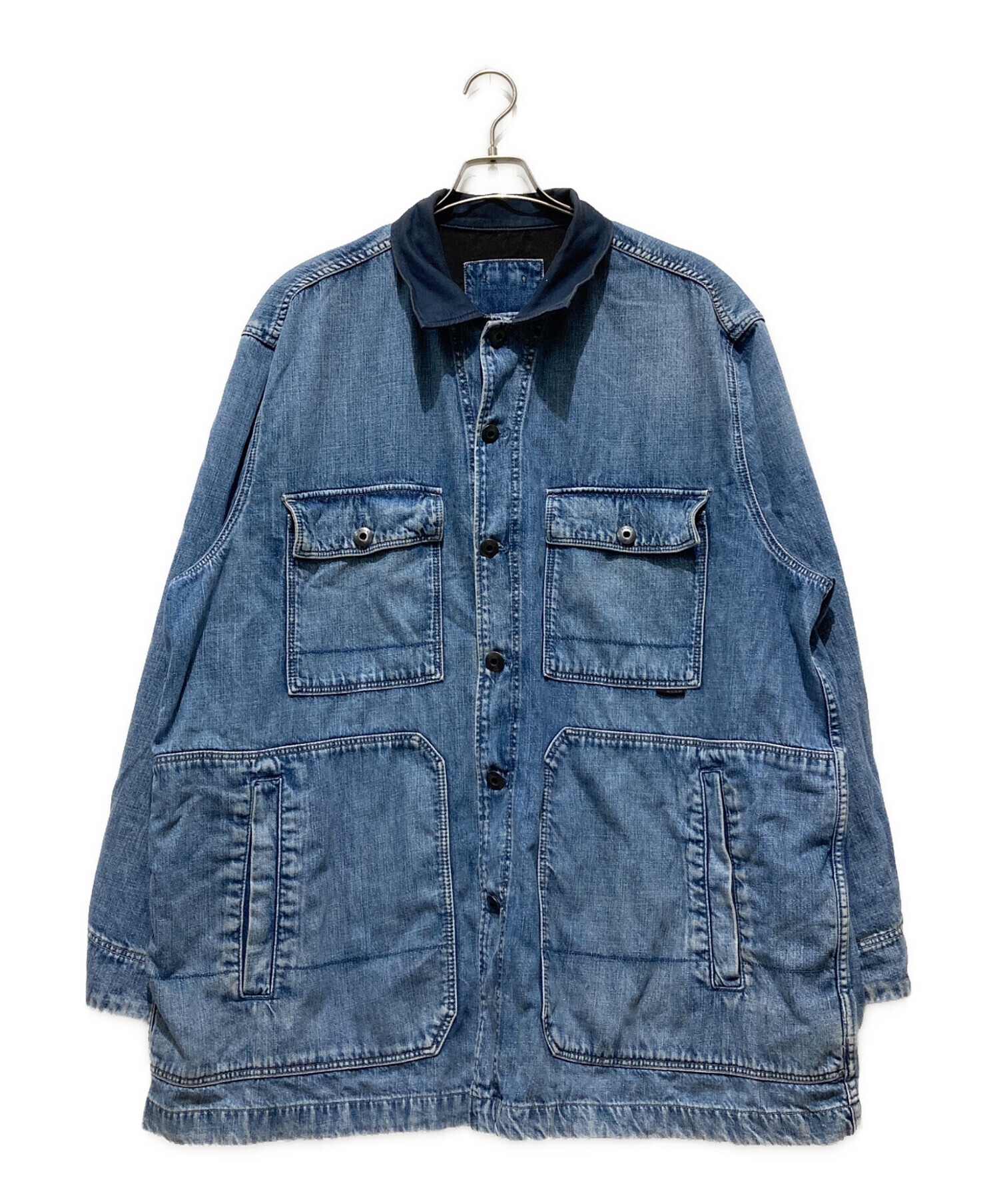 中古・古着通販】G-STAR RAW (ジースターロゥ) 襟切替デニム チョア