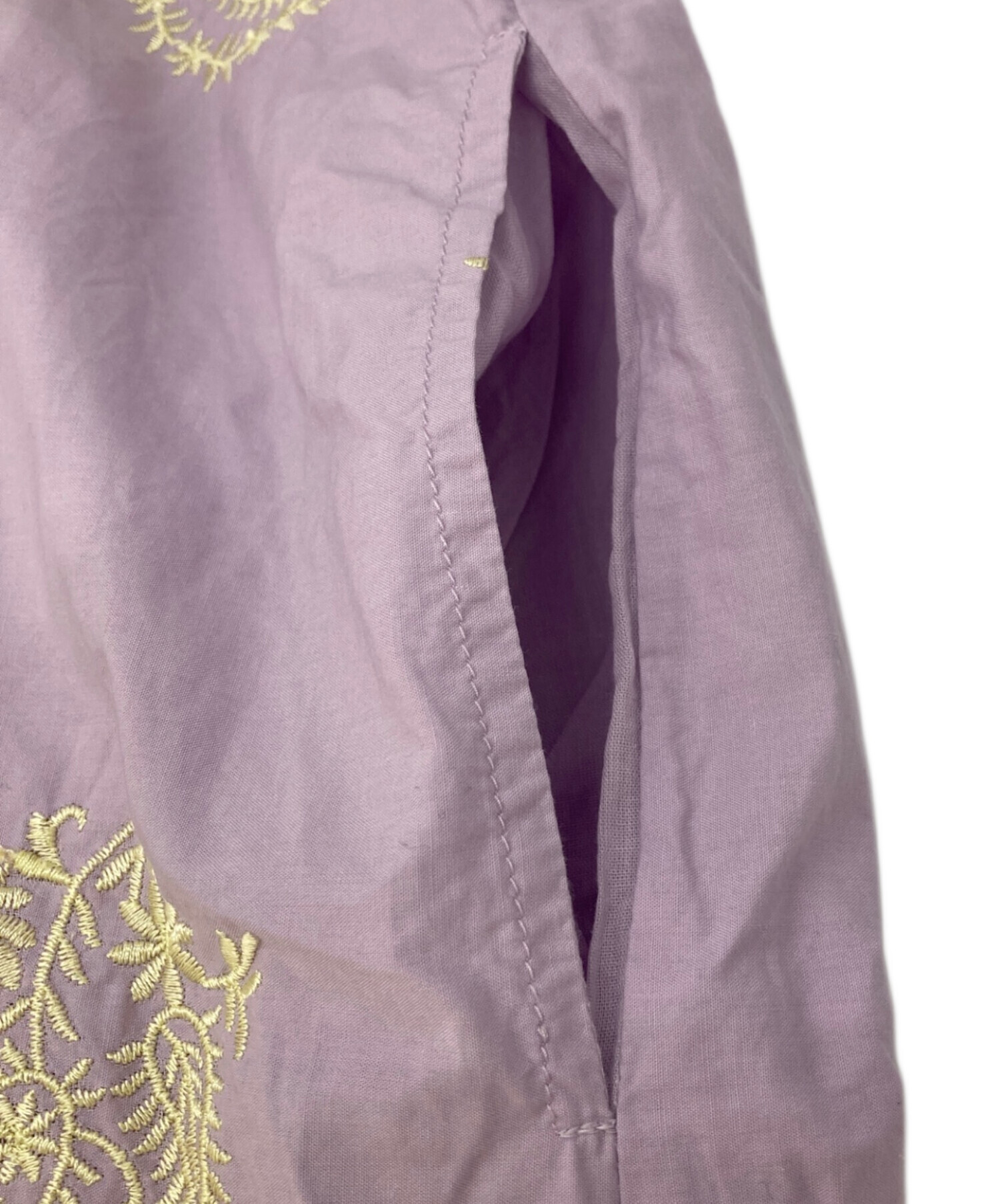 中古・古着通販】ne quittez pas (ヌキテパ) POPLIN PAISLEY EMB NSV