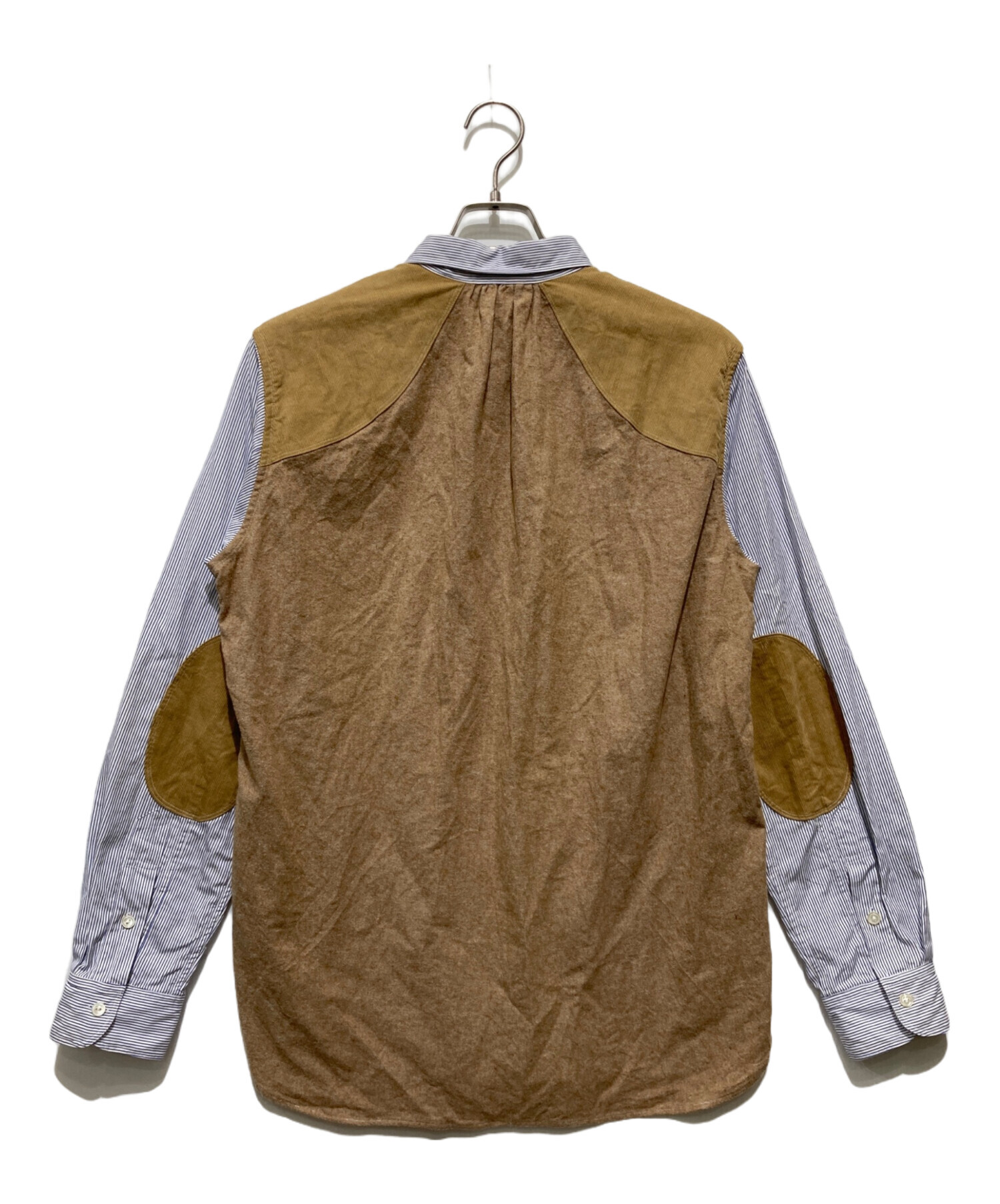ジュンヤワタナベマン リバーシブル 長袖ワークシャツ M 中古・古着通販】JUNYA WATANABE MAN (ジュンヤワタナベマン) ラウンド