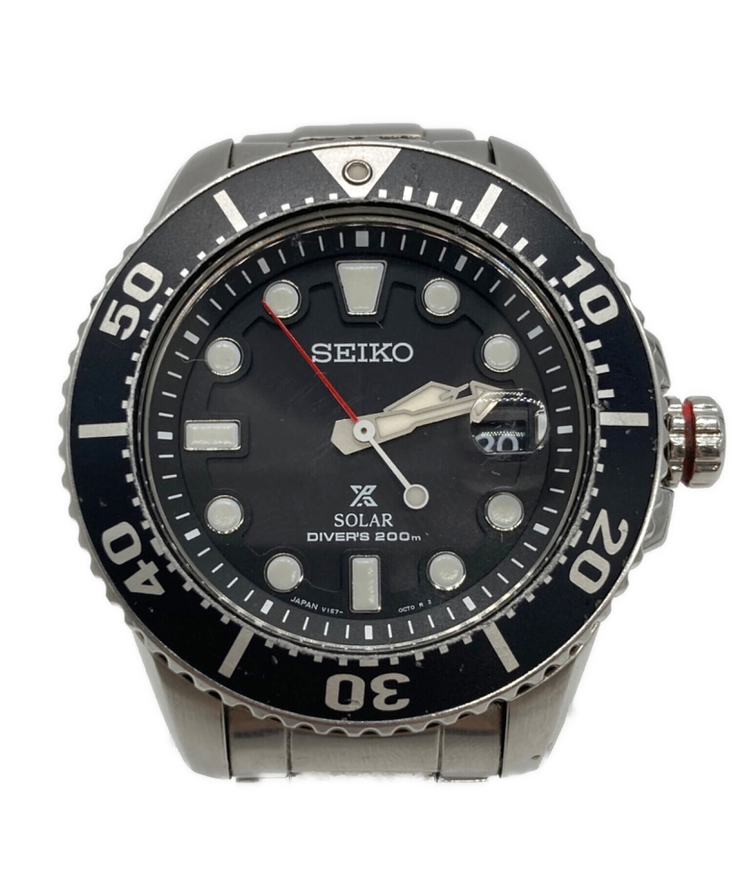 【ジャンク】SEIKO PROSPEX ダイバーズ ソーラークォーツ 腕時計 中古・古着通販】SEIKO (セイコー) プロスペック ダイバーソーラー