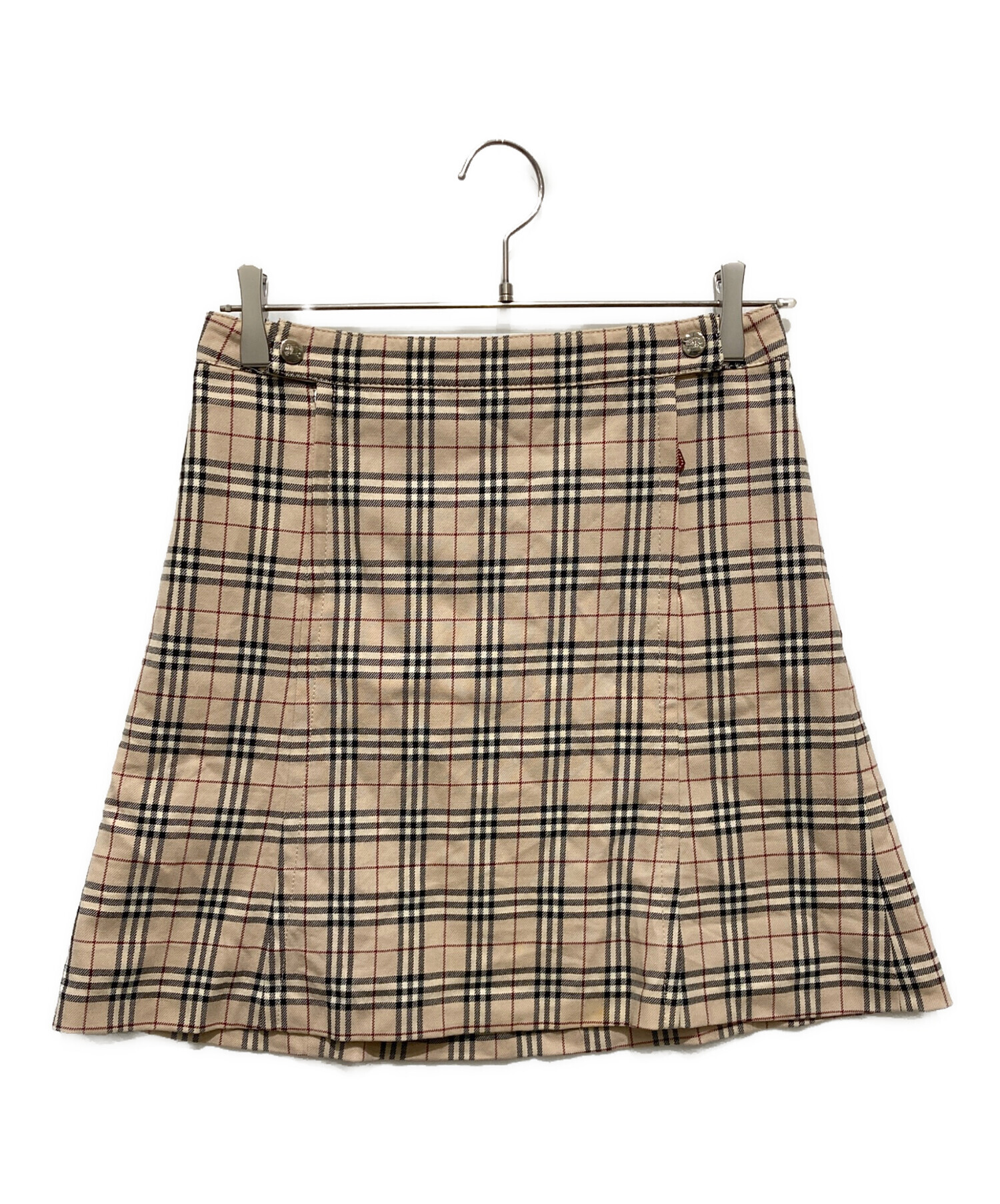 BURBERRY BLUE LABEL 2WAY チェック ワンピース スカート 中古・古着通販】BURBERRY BLUE LABEL (バーバリー ブルー レーベル