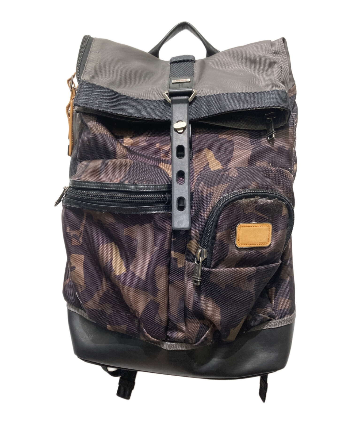 TUMI トゥミ アルファブラボー ルーク ロールトップバックパック 中古・古着通販】TUMI (トゥミ) ALPHA BRAVO Luke Roll-Top Backpack