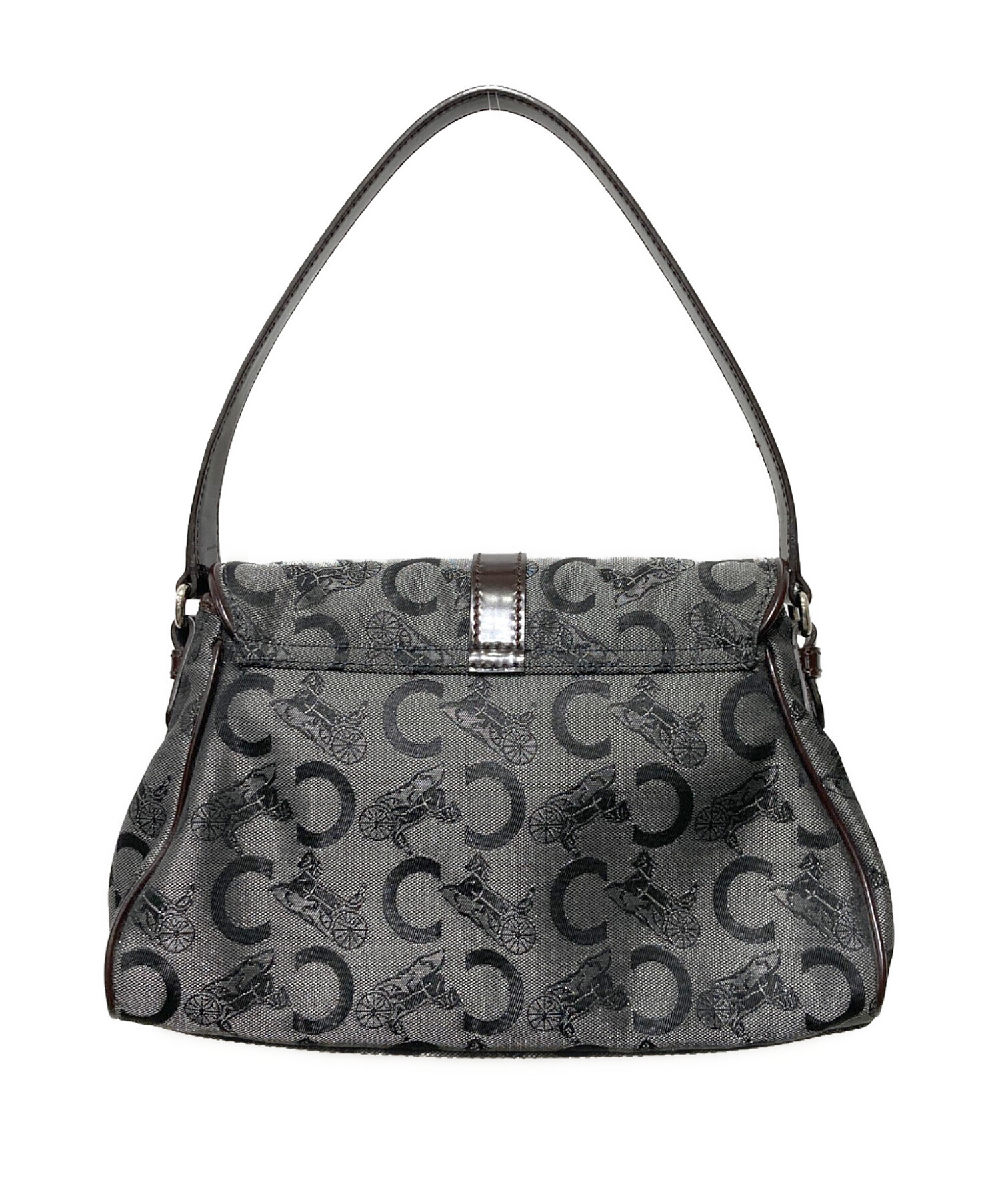 中古・古着通販】CELINE (セリーヌ) Cマカダム柄ワンショルダーバッグ