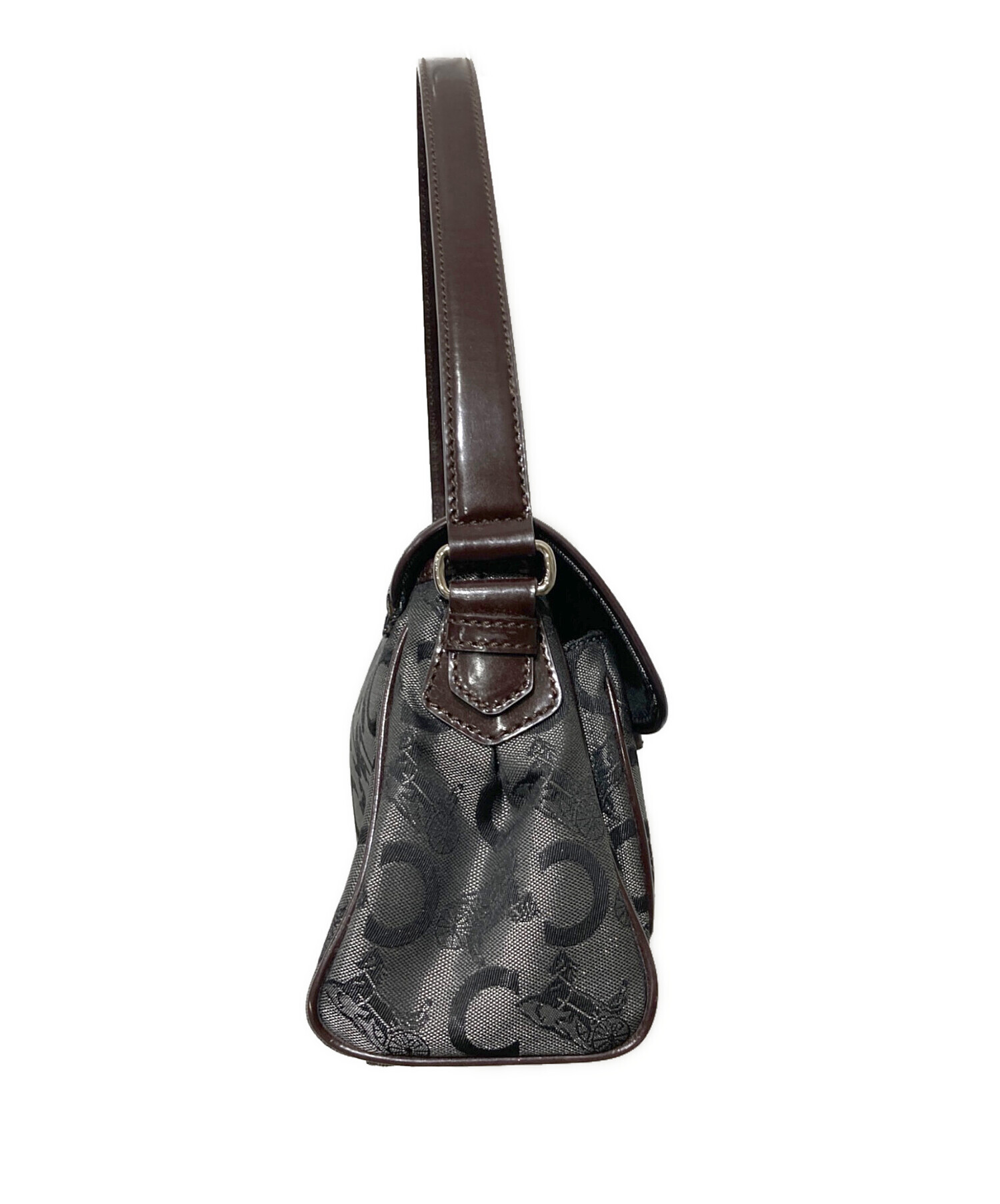 中古・古着通販】CELINE (セリーヌ) Cマカダム柄ワンショルダーバッグ 