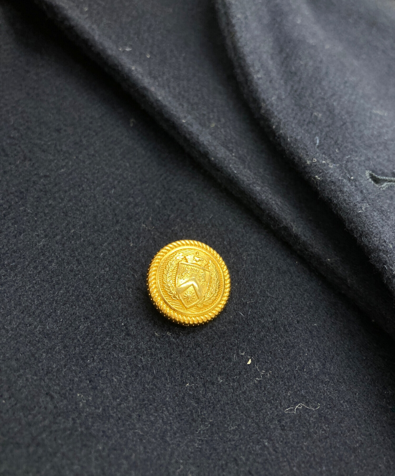 中古・古着通販】GUCCI (グッチ) 19AW ソフトメルトン 金ボタン ダブル