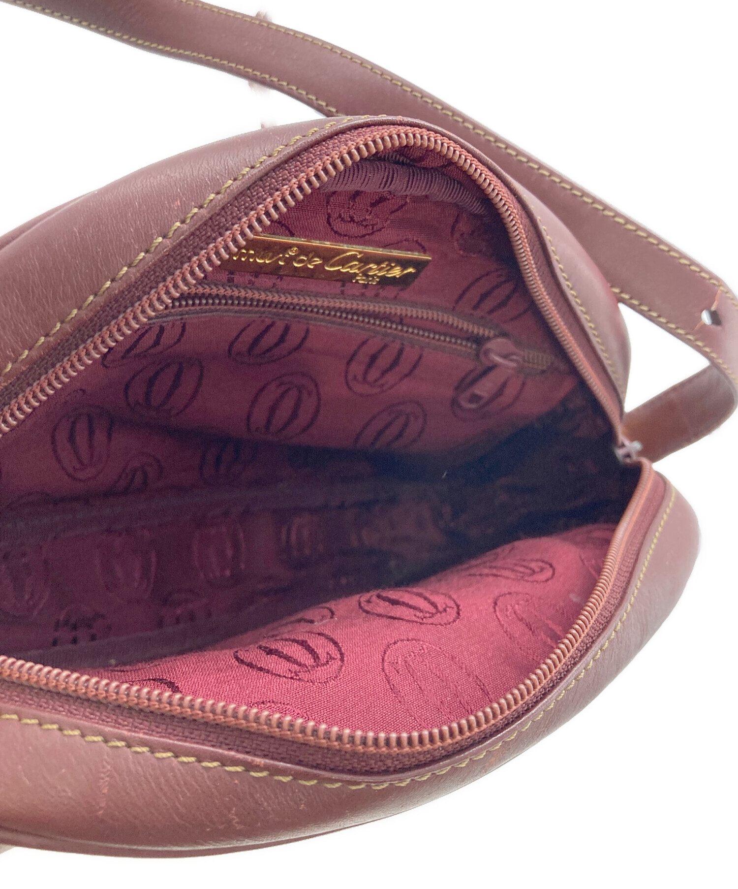 中古・古着通販】Cartier (カルティエ) マストラインショルダーバッグ
