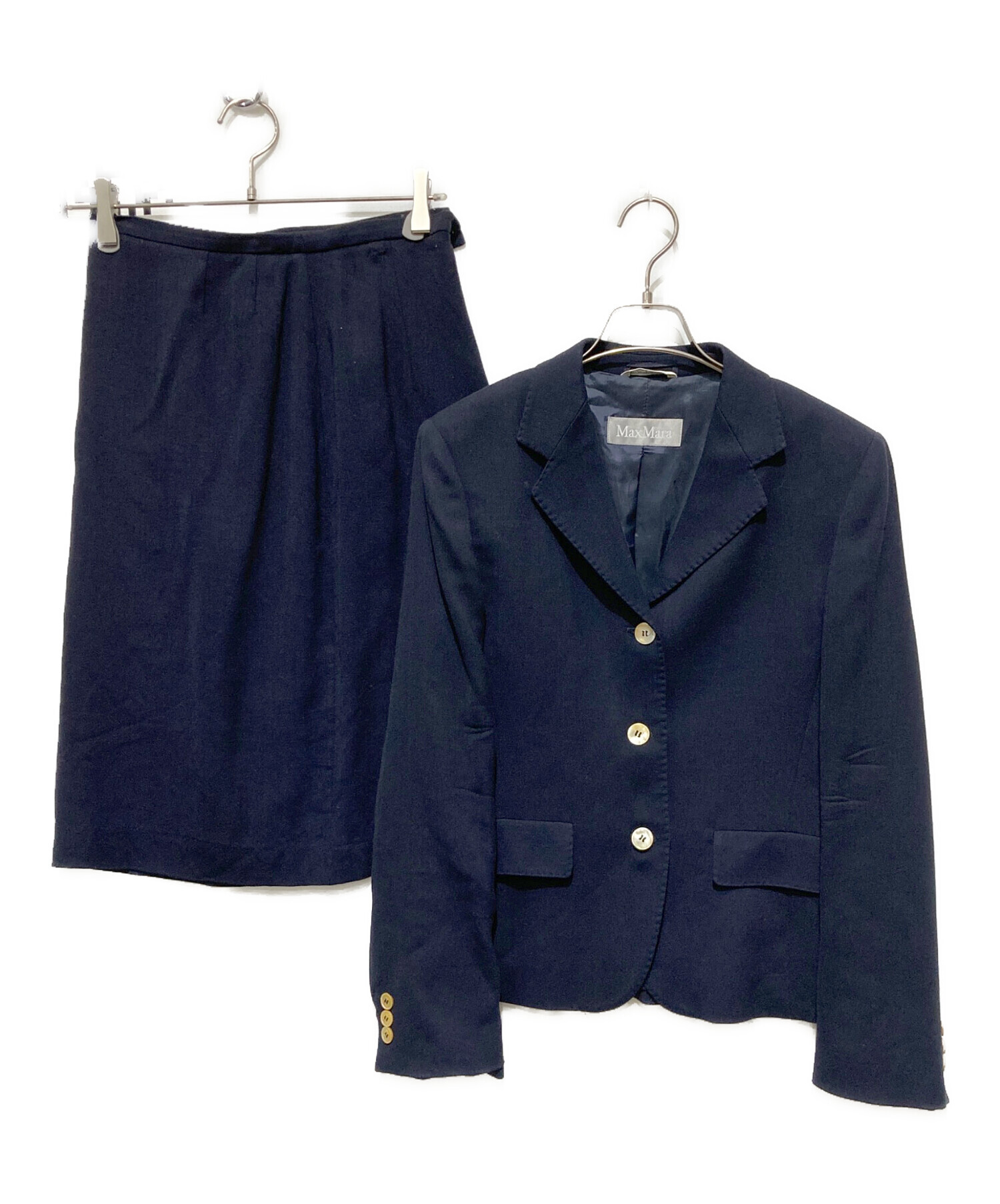 中古・古着通販】MaxMara (マックスマーラ) ウールセットアップ