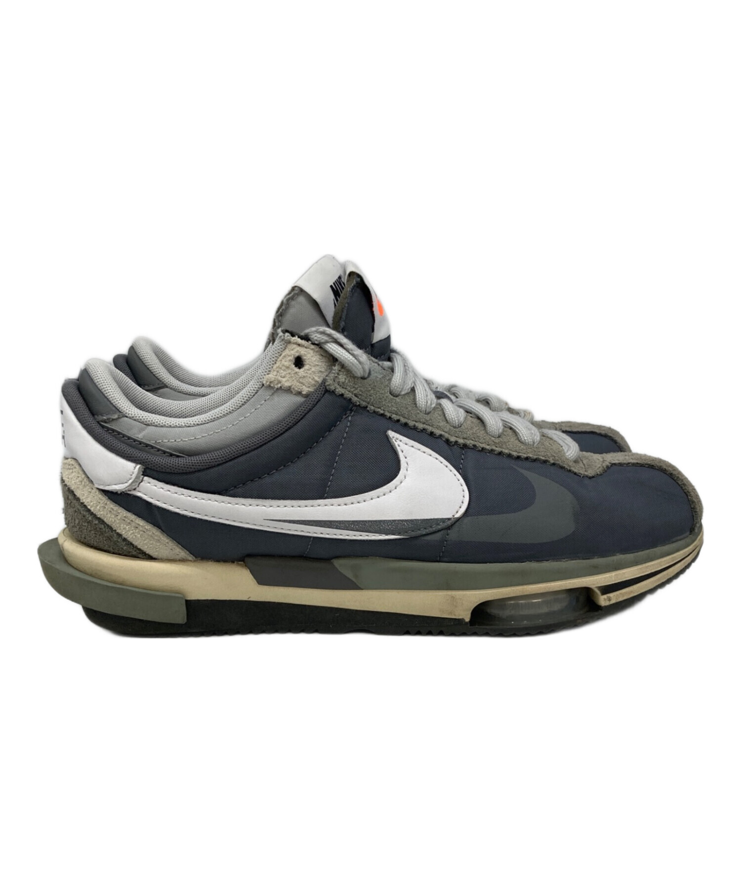 sacai - 人気完売☆新品レア☆sacai×NIKEバックプリーツフレアスウェット グレー 中古・古着通販】NIKE (ナイキ) sacai (サカイ) Zoom Cortez 