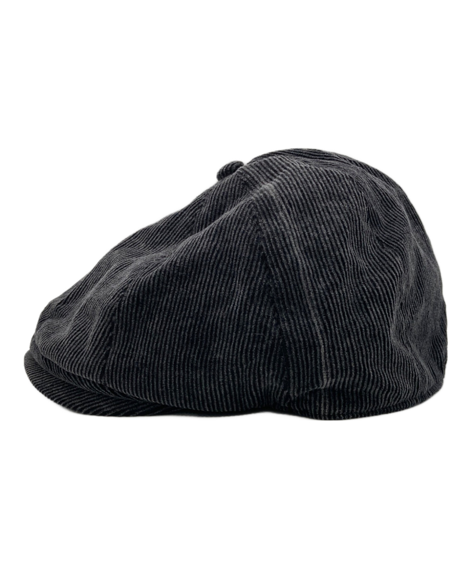 EVISU エヴィスハンチング帽 中古・古着通販】EVISU (エヴィス) コーデュロイハンチング ブラック