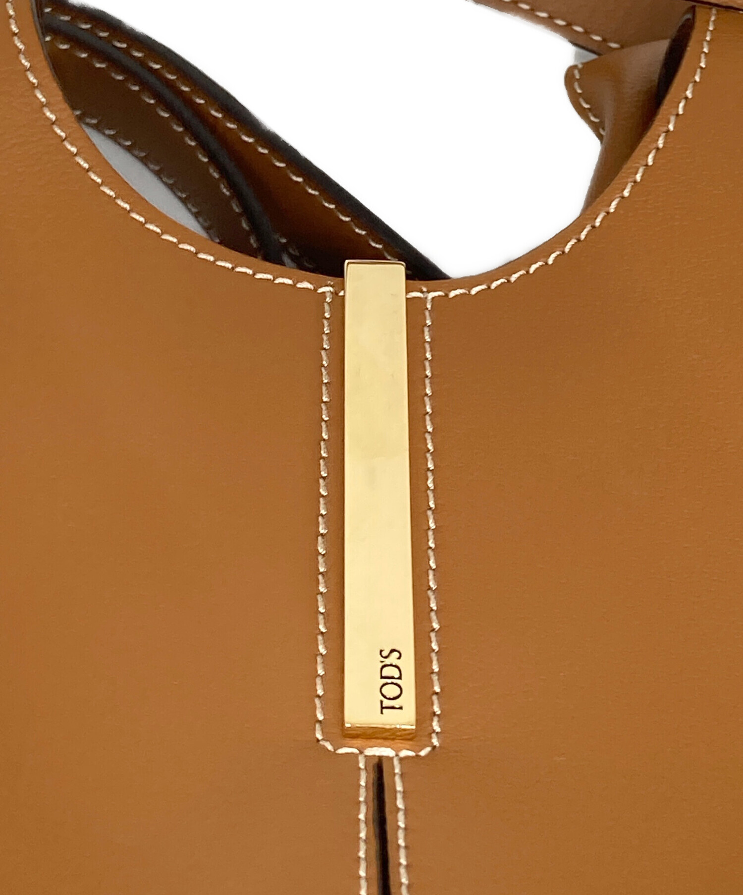 未使用　Tod s トッズ　イタリア製　超高級　レザー ブラウン レザー 中古・古着通販】TOD'S (トッズ) レザー ショッピング トート バッグ