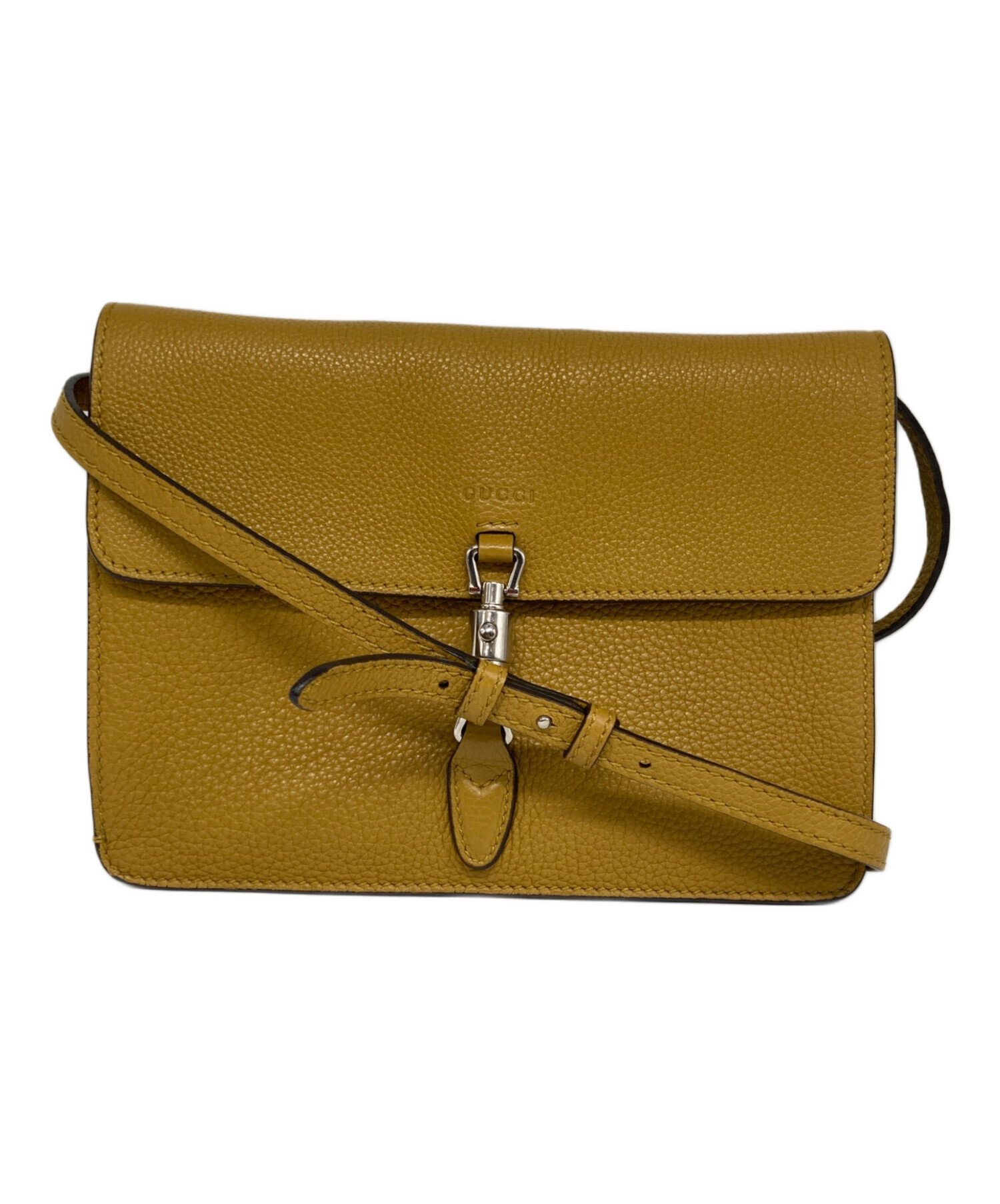 GUCCI グッチ 古本 中古・古着通販】GUCCI (グッチ) 2WAYショルダーバッグ イエロー