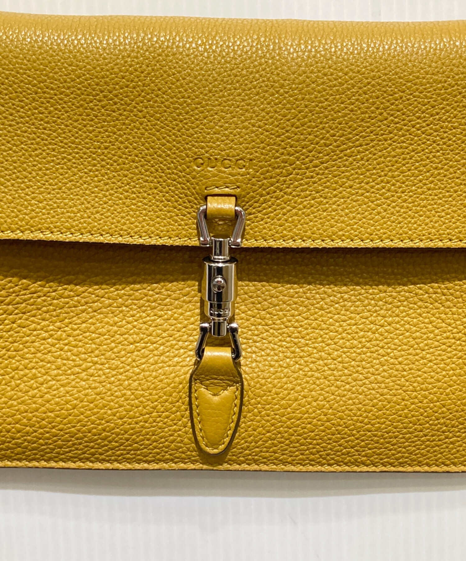 中古・古着通販】GUCCI (グッチ) 2WAYショルダーバッグ イエロー