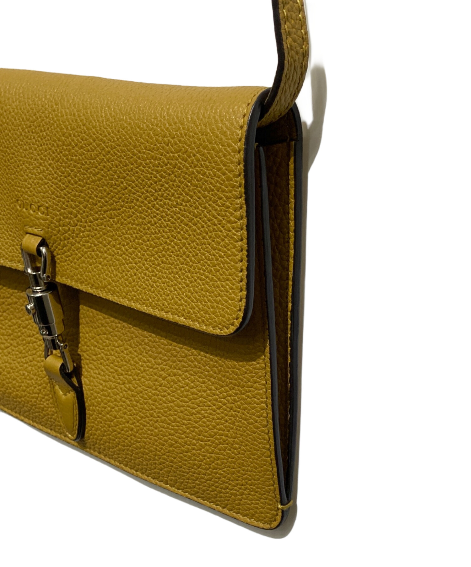 【超美品】GUCCI イエロー ショルダーバッグ タッセル付き 中古・古着通販】GUCCI (グッチ) 2WAYショルダーバッグ イエロー