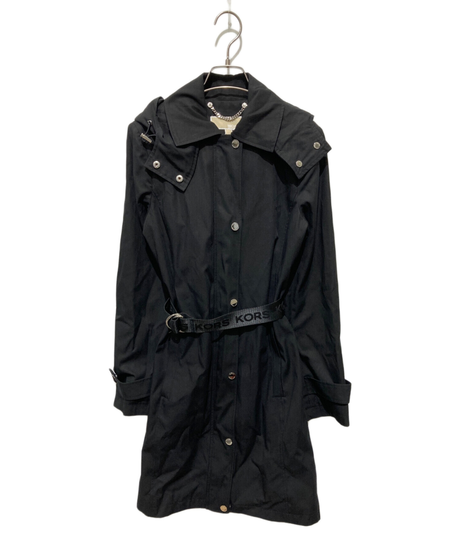 中古・古着通販】MICHAEL KORS (マイケルコース) ベルト付フーデッド 
