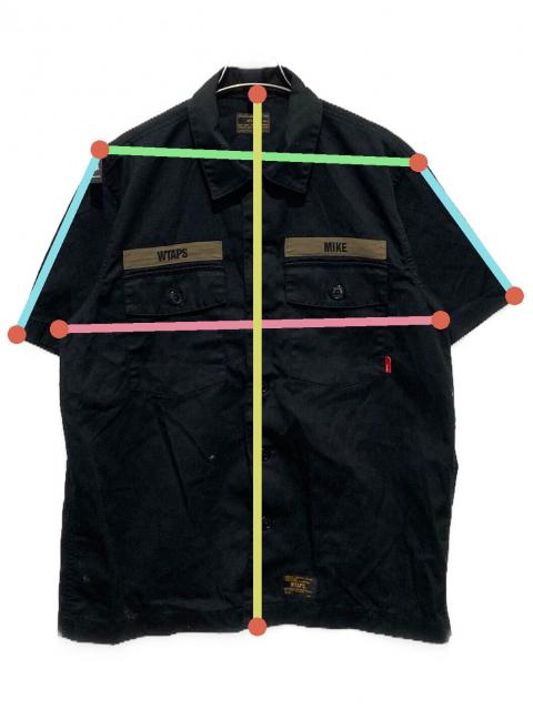 WTAPS シャツ 半袖 ダブルタップス EXP ミリタリーシャツ 新品未使用 中古・古着通販】WTAPS (ダブルタップス) 半袖ミリタリーシャツ
