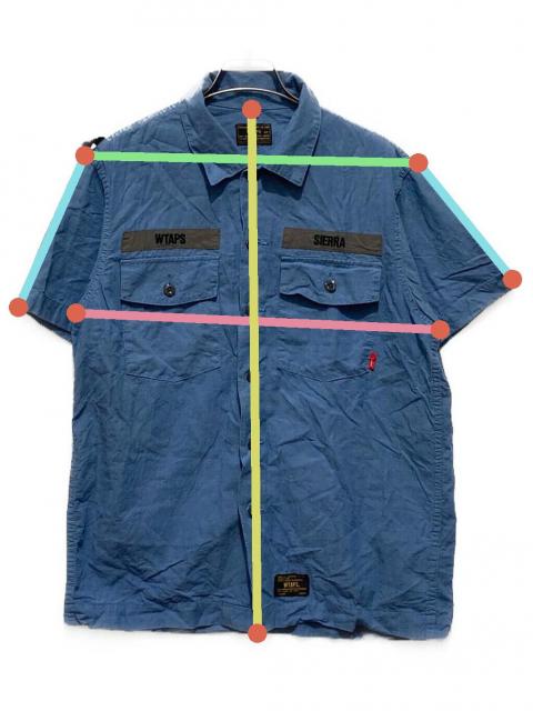中古・古着通販】WTAPS (ダブルタップス) 半袖ミリタリーシャンブレー