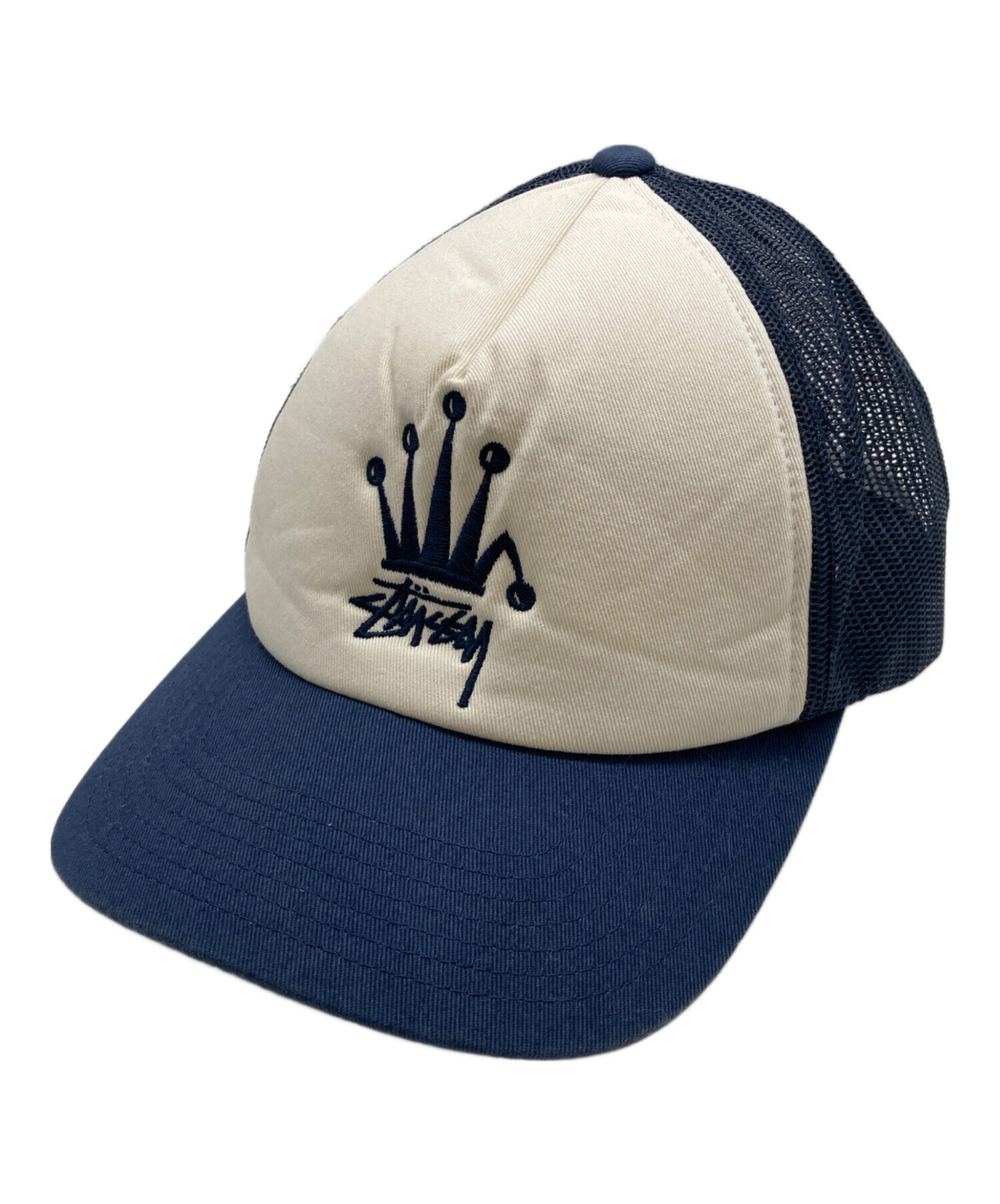 中古・古着通販】stussy (ステューシー) CROWN STOCK TRUCKER CAP