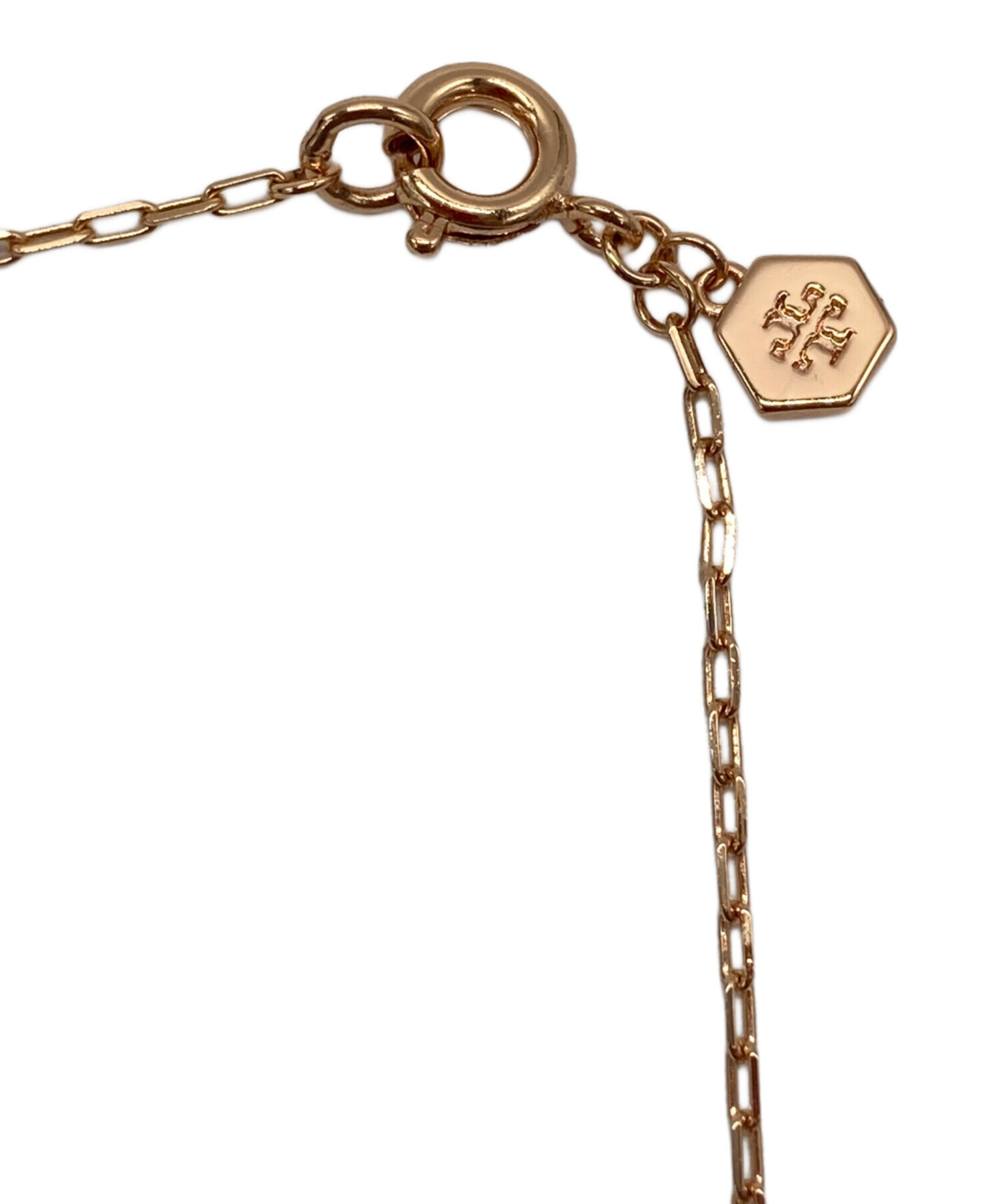 中古・古着通販】TORY BURCH (トリーバーチ) ロゴモチーフネックレス