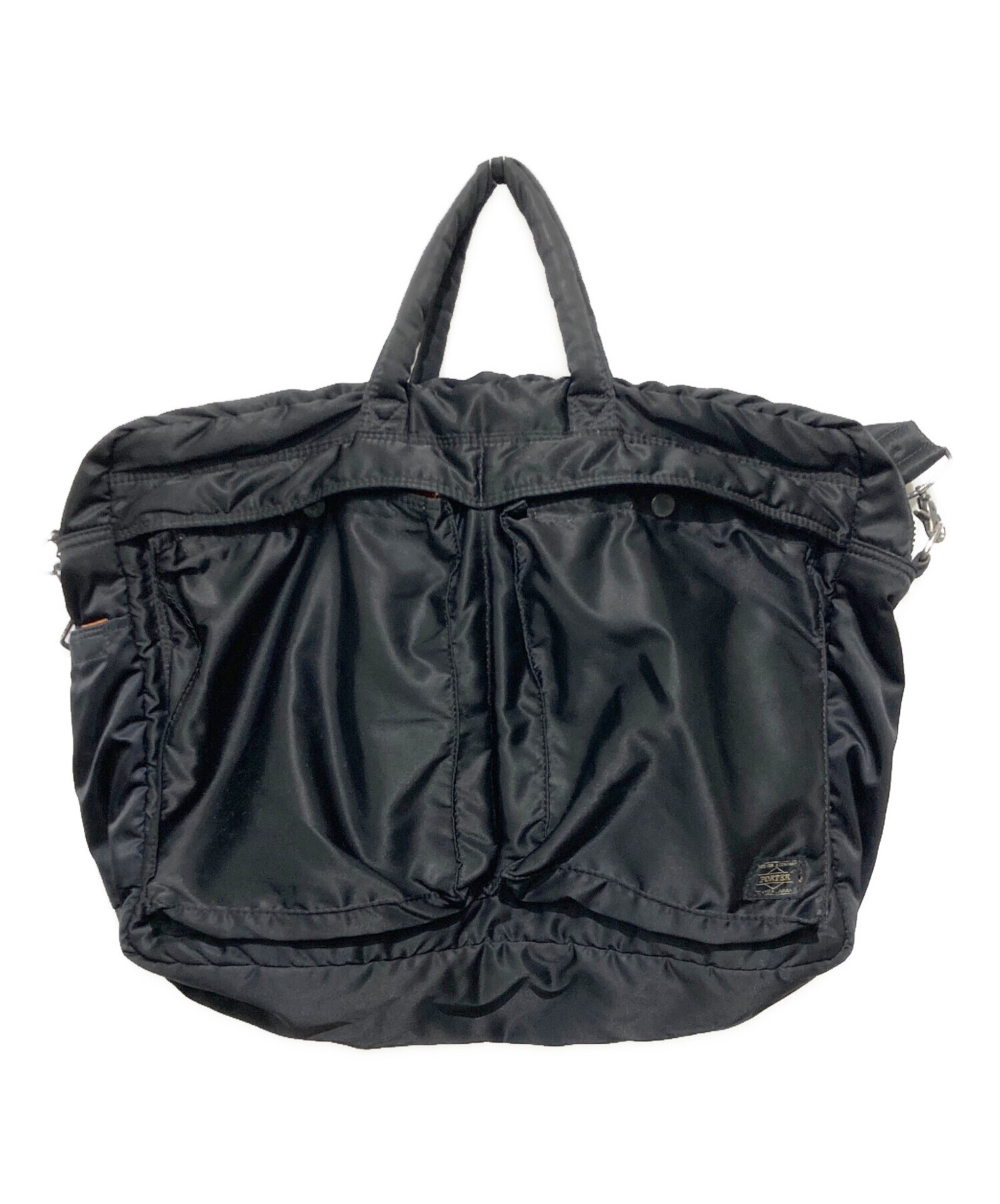 porter 9nine ブラック 希少 廃盤品 中古・古着通販】PORTER (ポーター) TANKER 2WAY BRIEFCASE ブラック