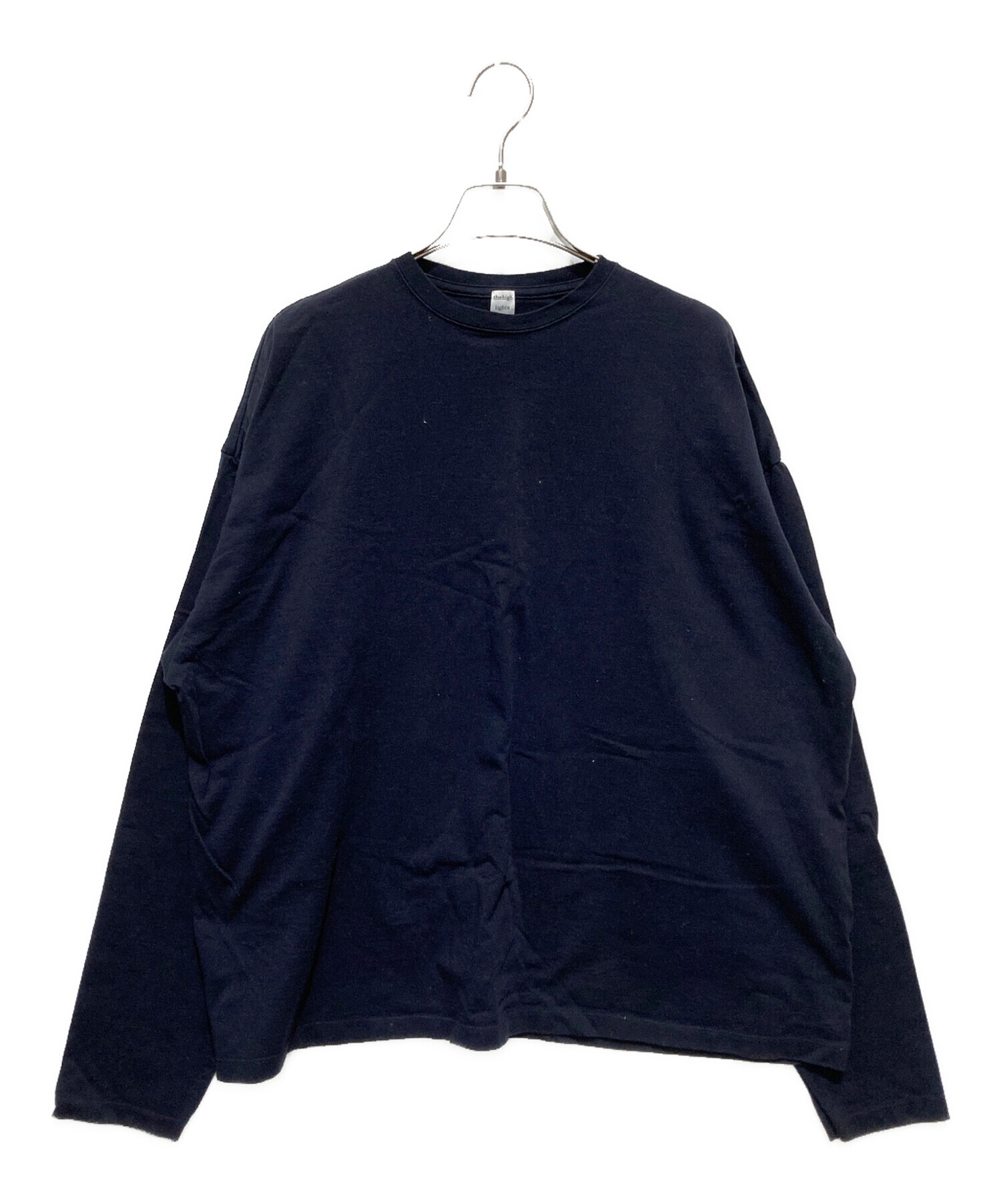 中古・古着通販】Thehighlights (ザハイライツ) ビッグ長袖カットソー