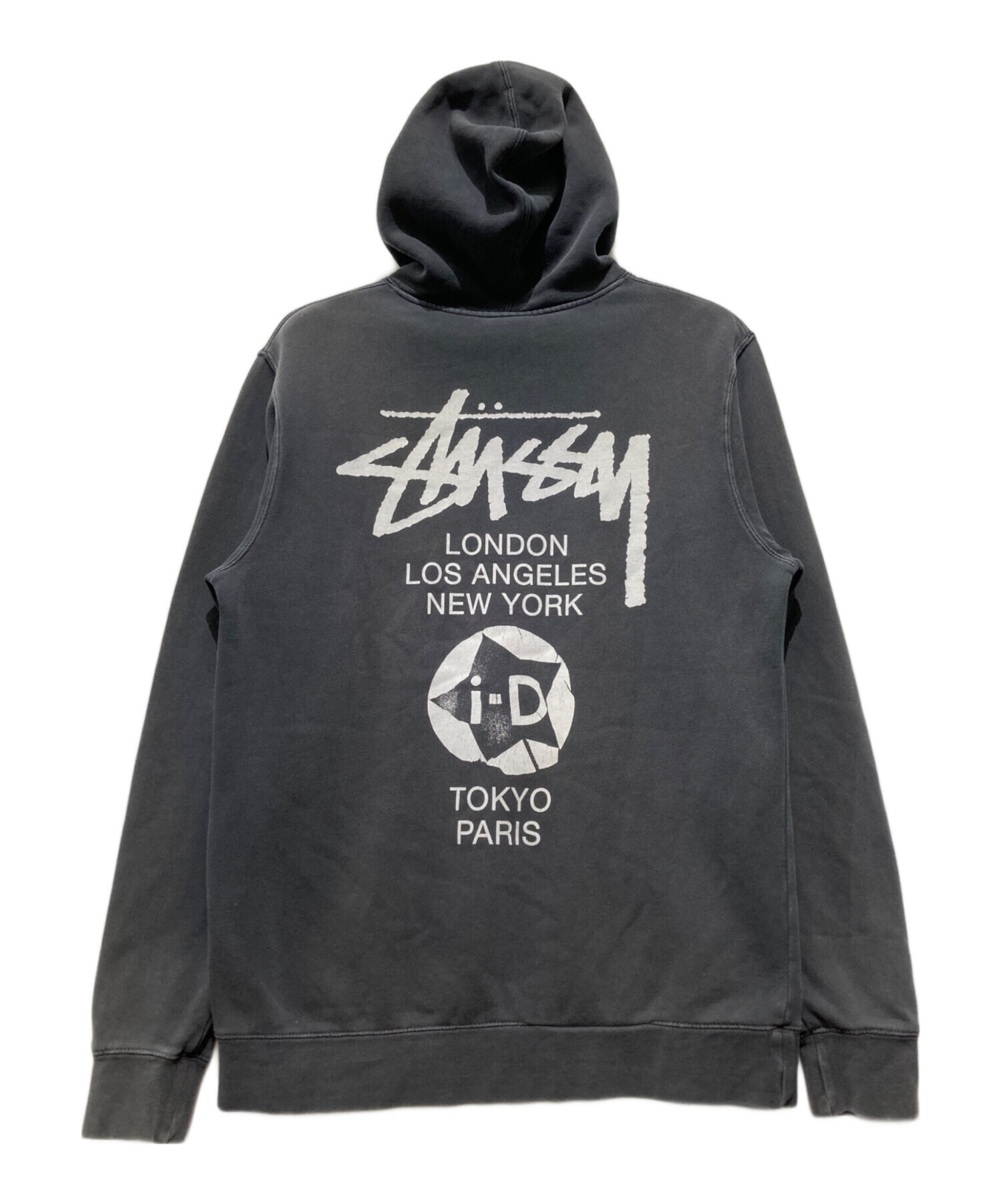 中古・古着通販】stussy (ステューシー) i-D (アイディー) 折れ