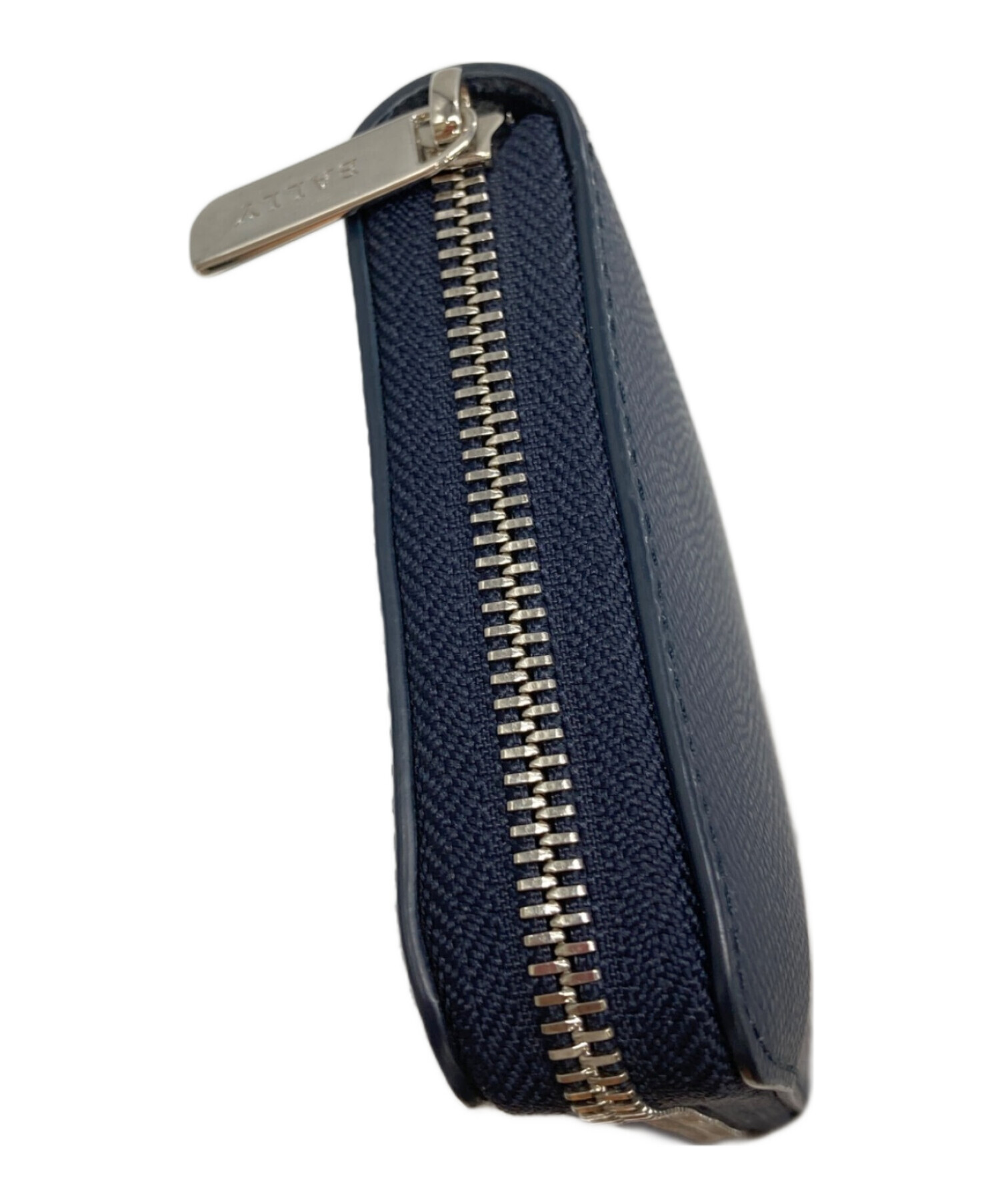 中古・古着通販】BALLY (バリー) ラウンドジップ長財布 ネイビー