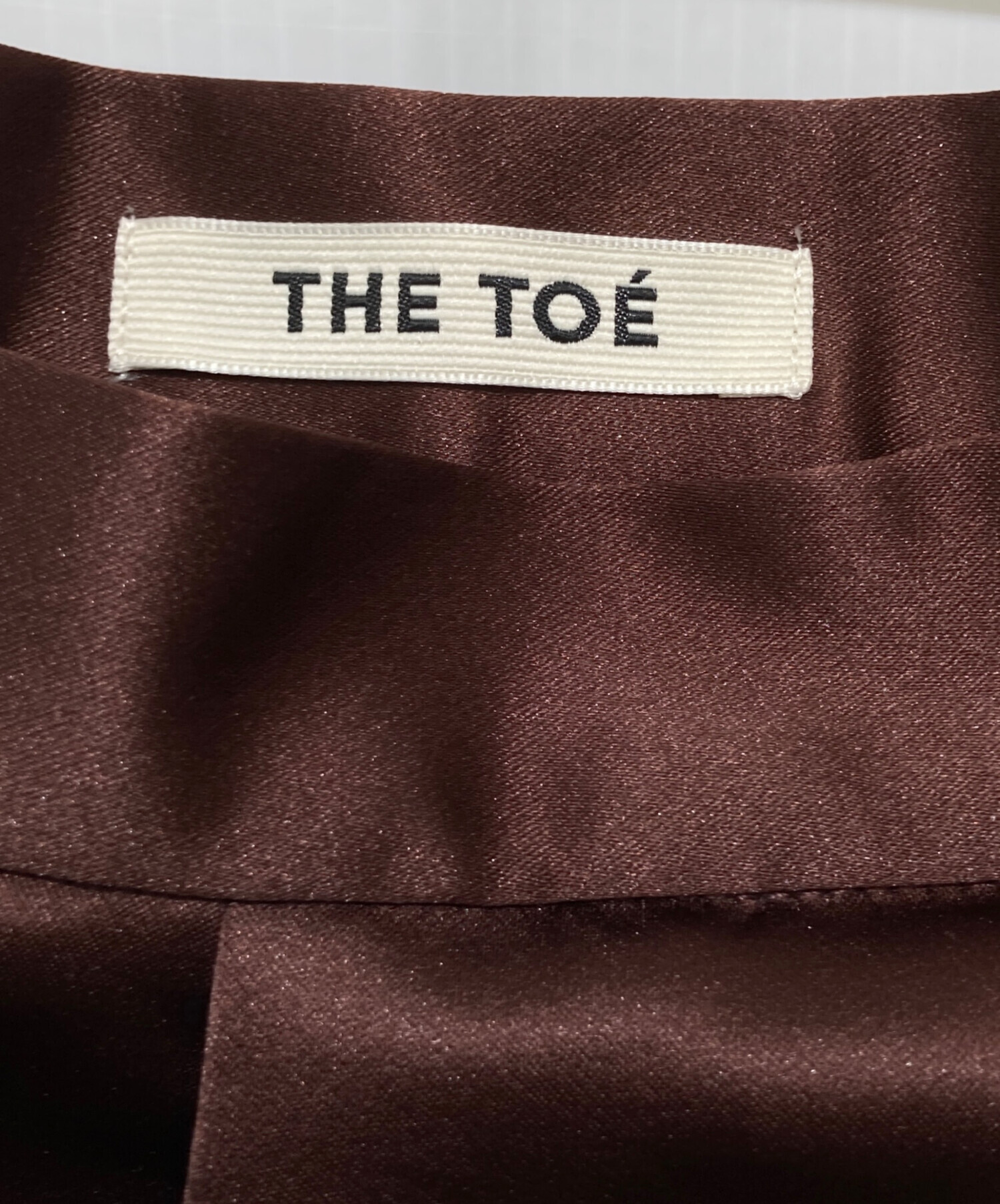 中古・古着通販】the toe (ザ・トゥー) バルーンミニスカート ブラウン