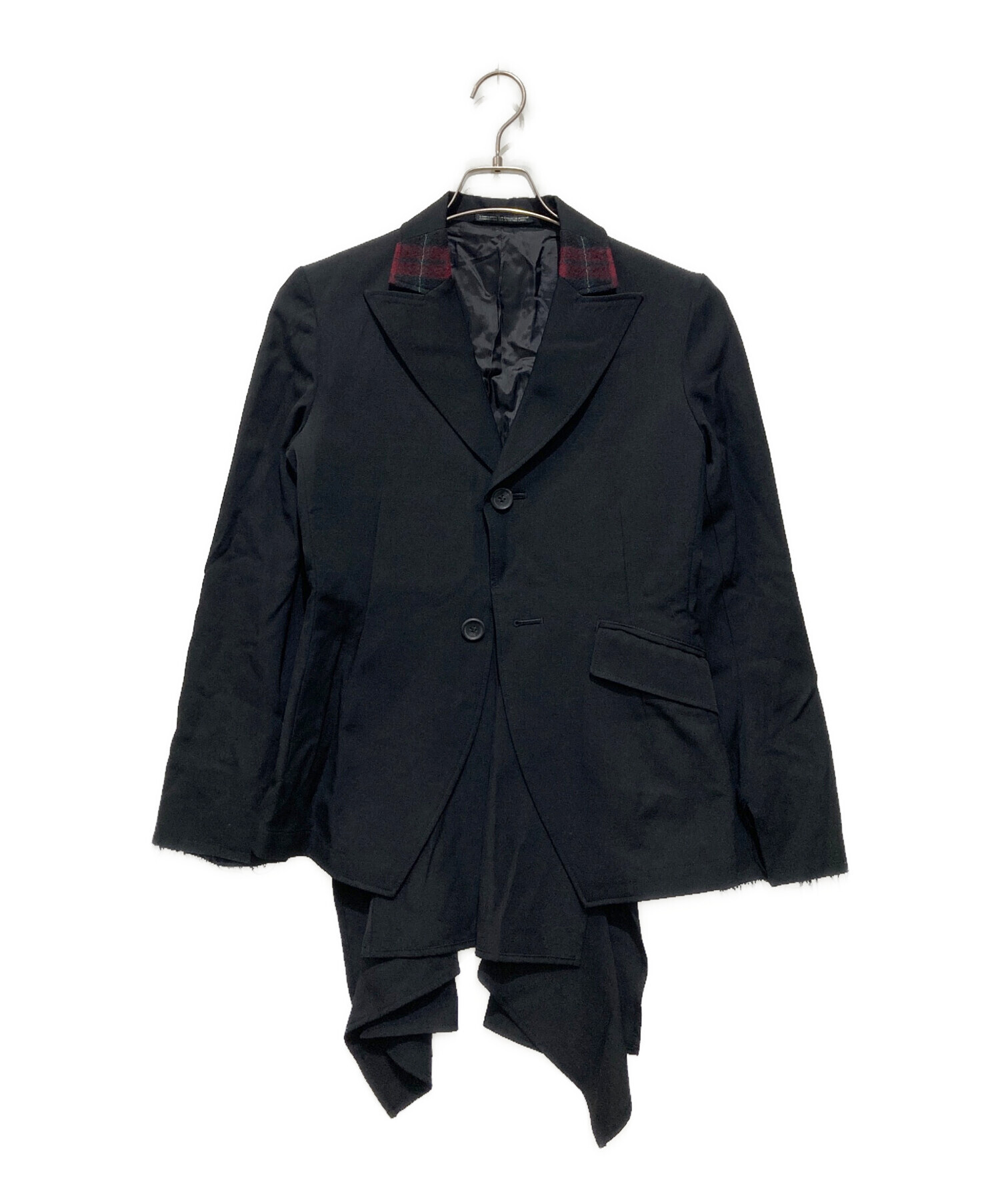 90年代Yohji Yamamoto +Noir ブラック ジャケット 中古・古着通販】yohji yamamoto+noir (ヨウジヤマモトプリュス